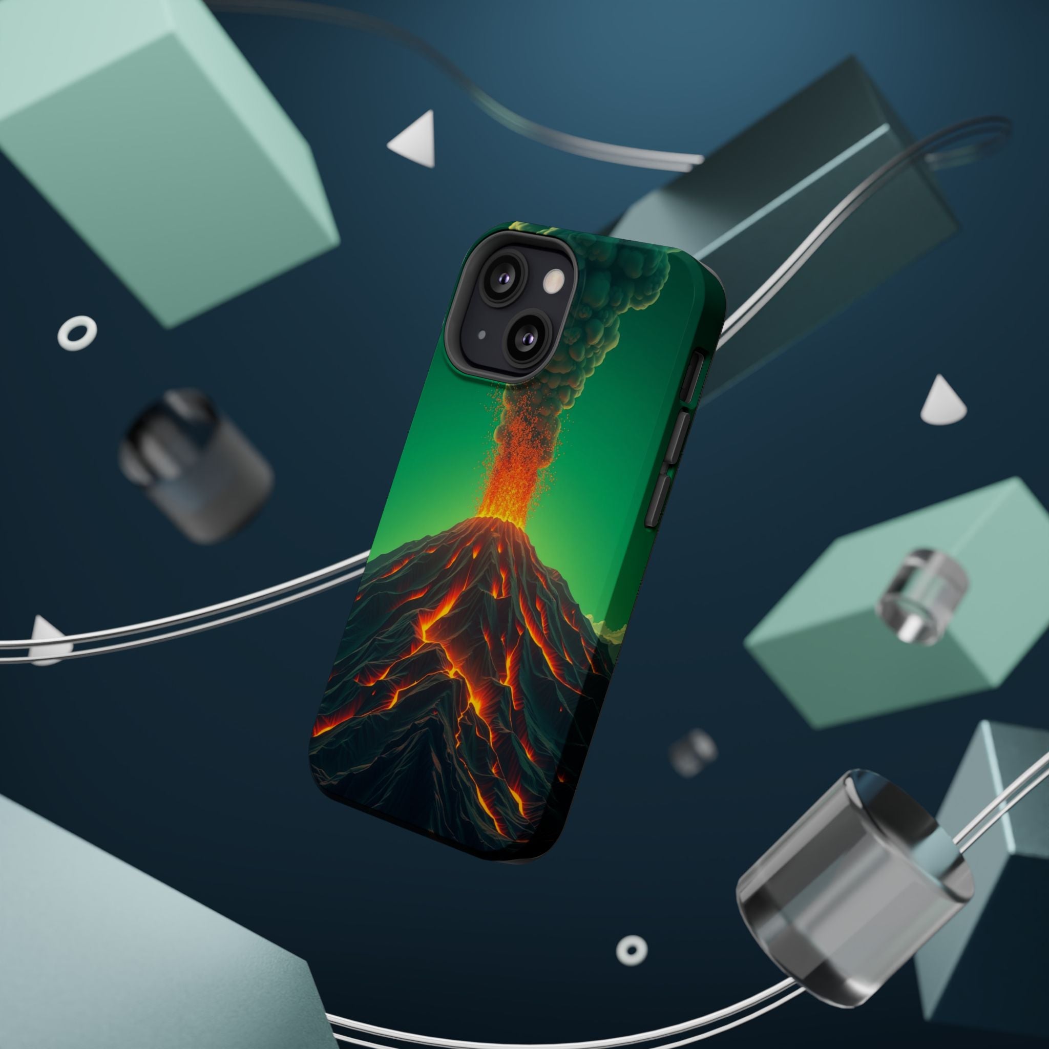 iPhone Dreamy Volcanic Eruption Design Slim Everyday Designer Case · iPhone Case