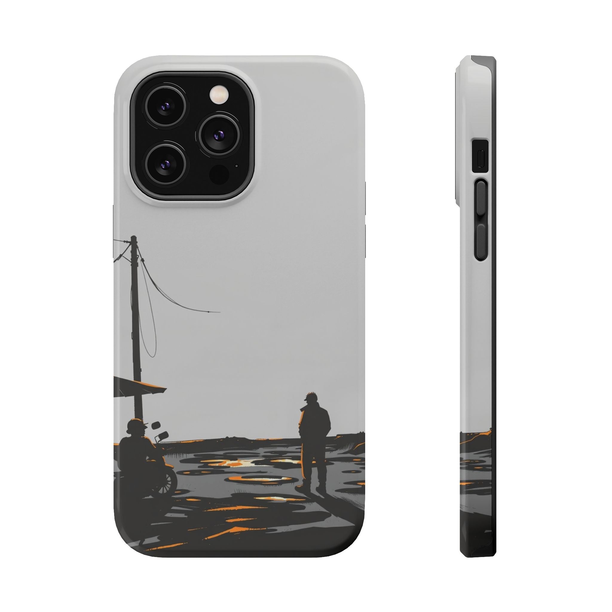 iPhone Weekend Mode On Hand-Drawn Sketch Slim Everyday Designer Case · iPhone Ca