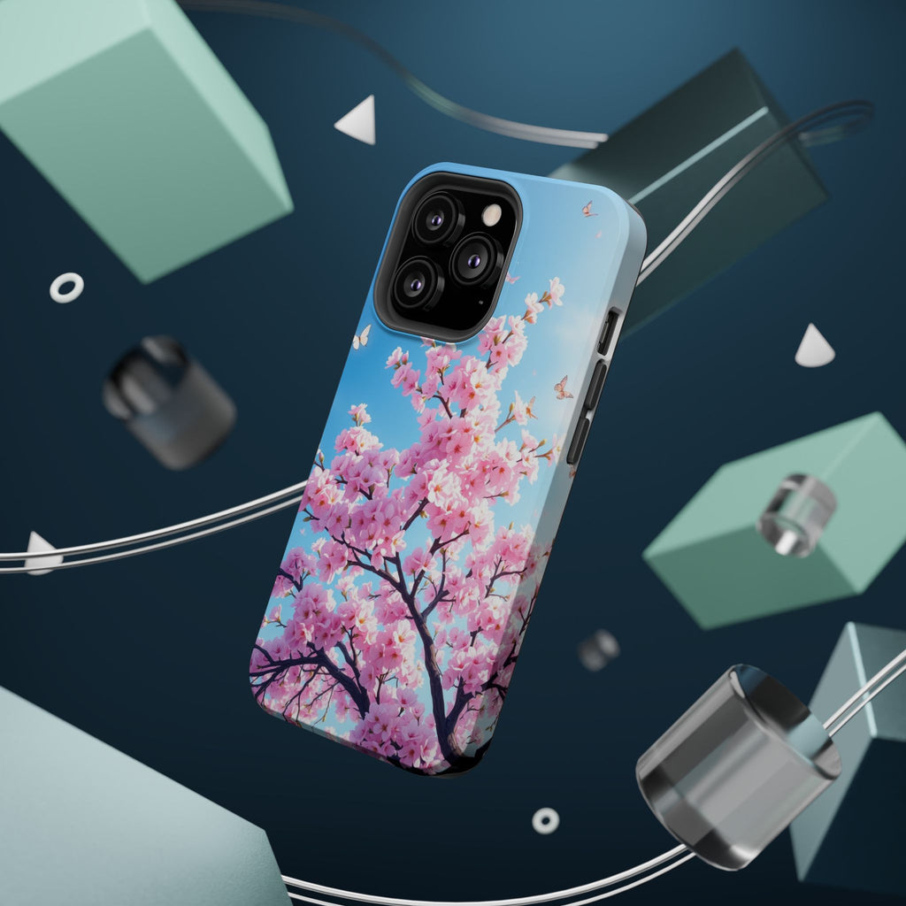 iPhone Cherry Blossom Floral Slim Everyday Designer Case · iPhone Case