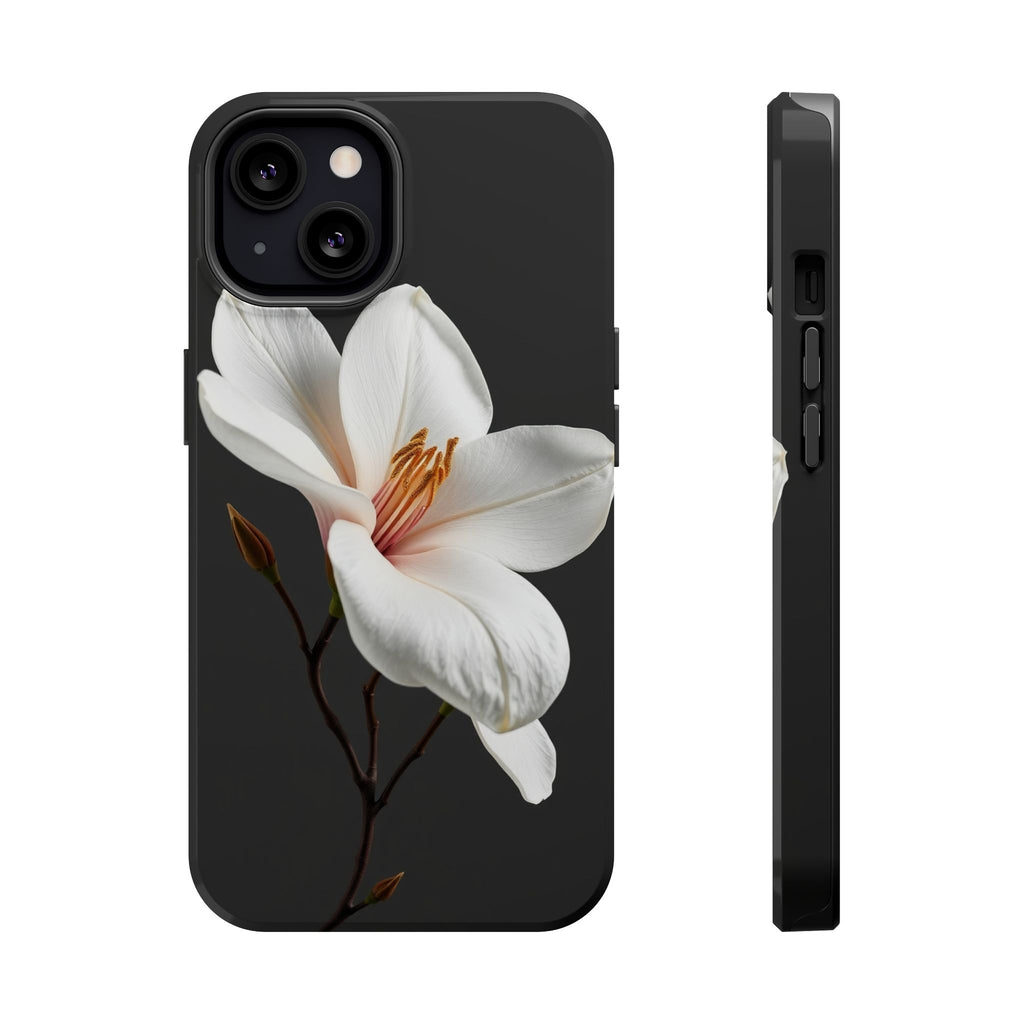 iPhone Earthy Magnolia Dream Design Slim Everyday Designer Case · iPhone Case