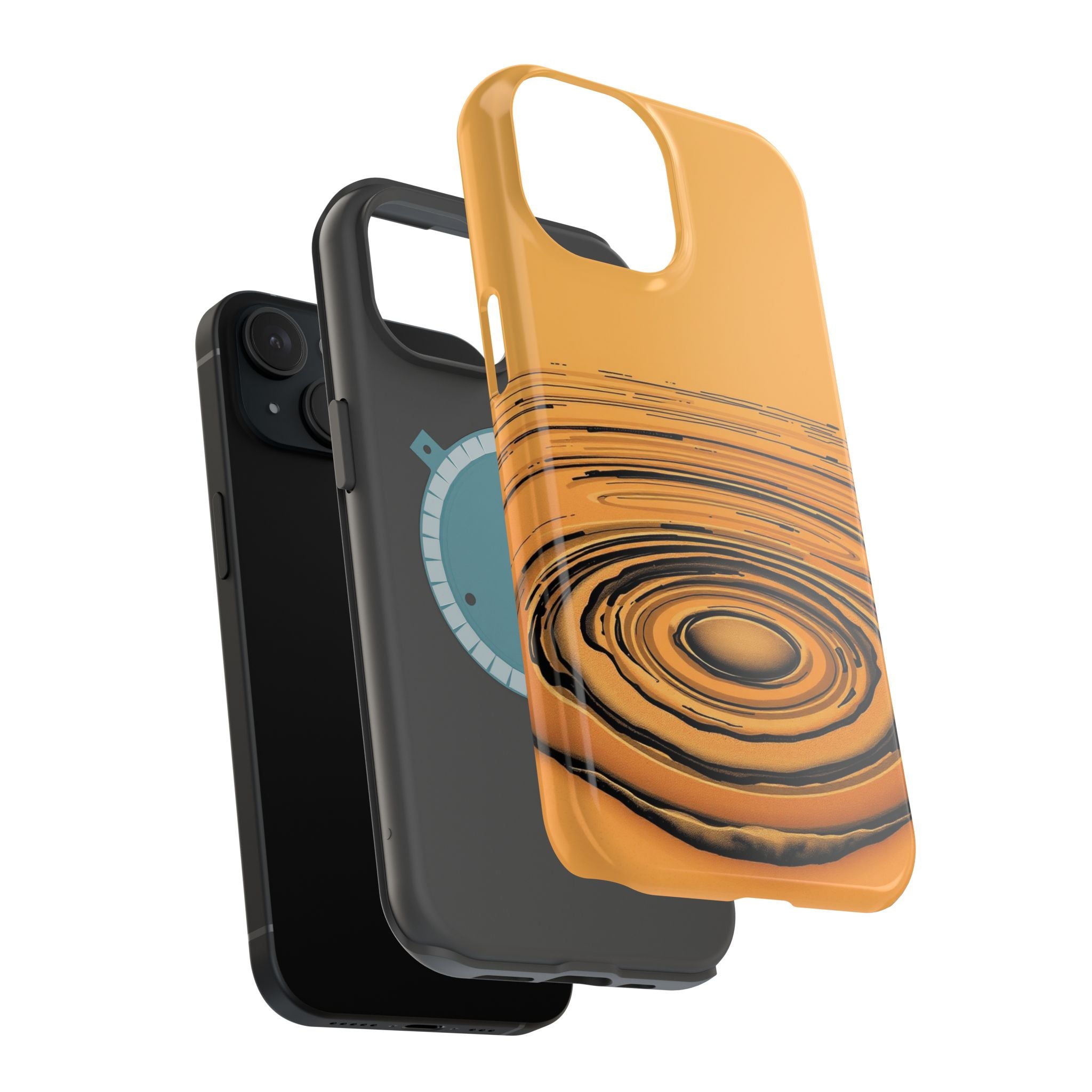 iPhone Water Ripple Bold Art Slim Everyday Designer Case · iPhone Case