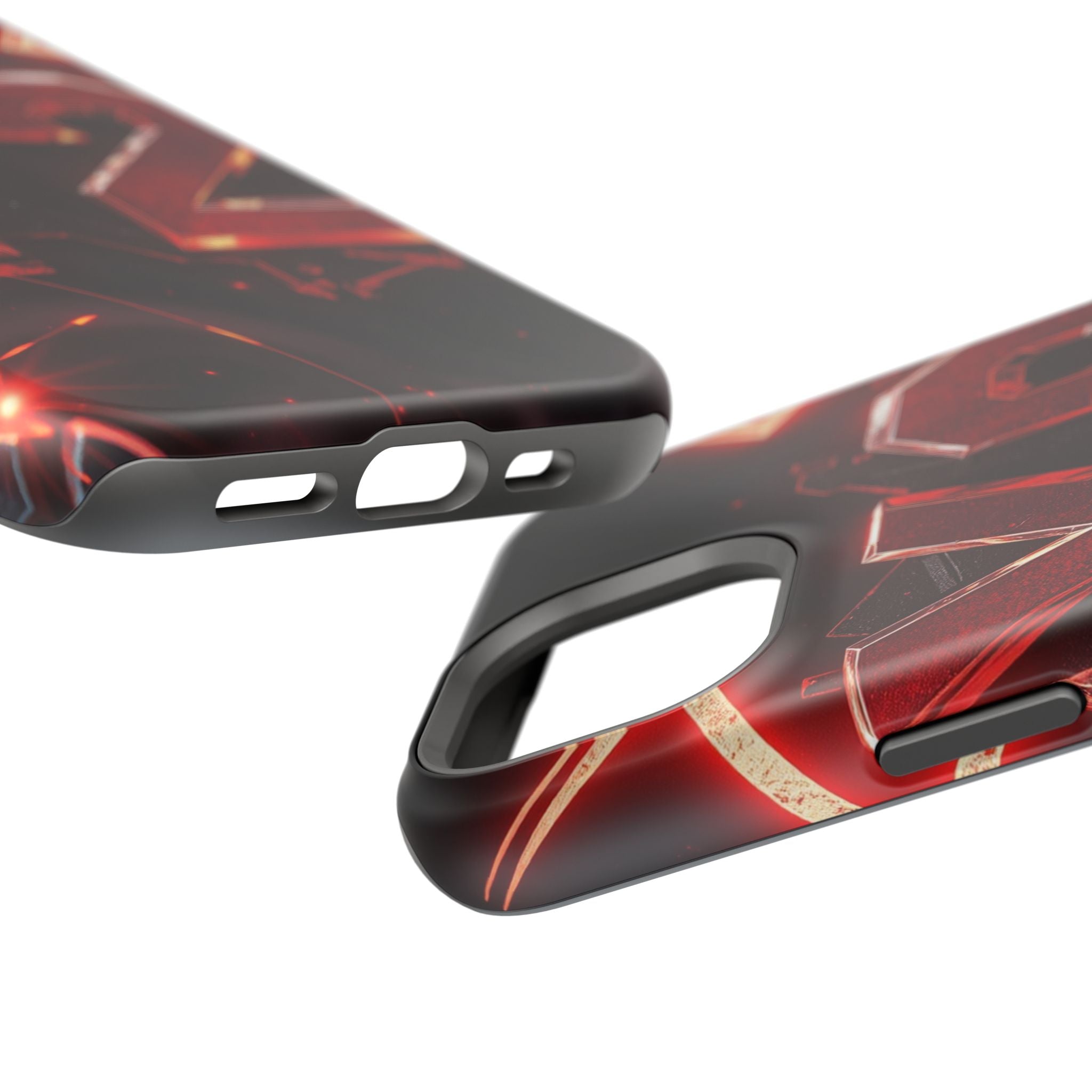 iPhone Y2K Holographic Bold Art Slim Everyday Designer Case · iPhone Case