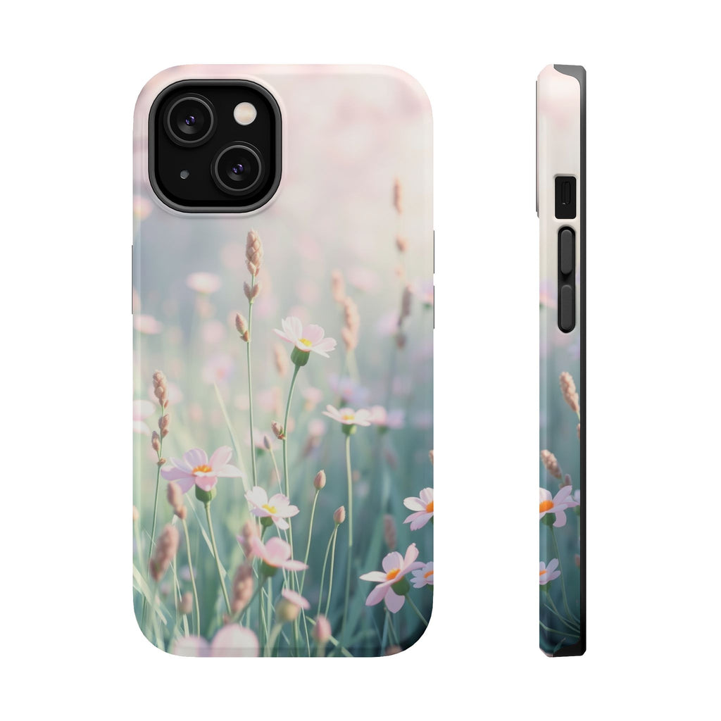 iPhone Spring Meadow Pastel Kawaii Bold Modern Everyday Snap Case · iPhone Case