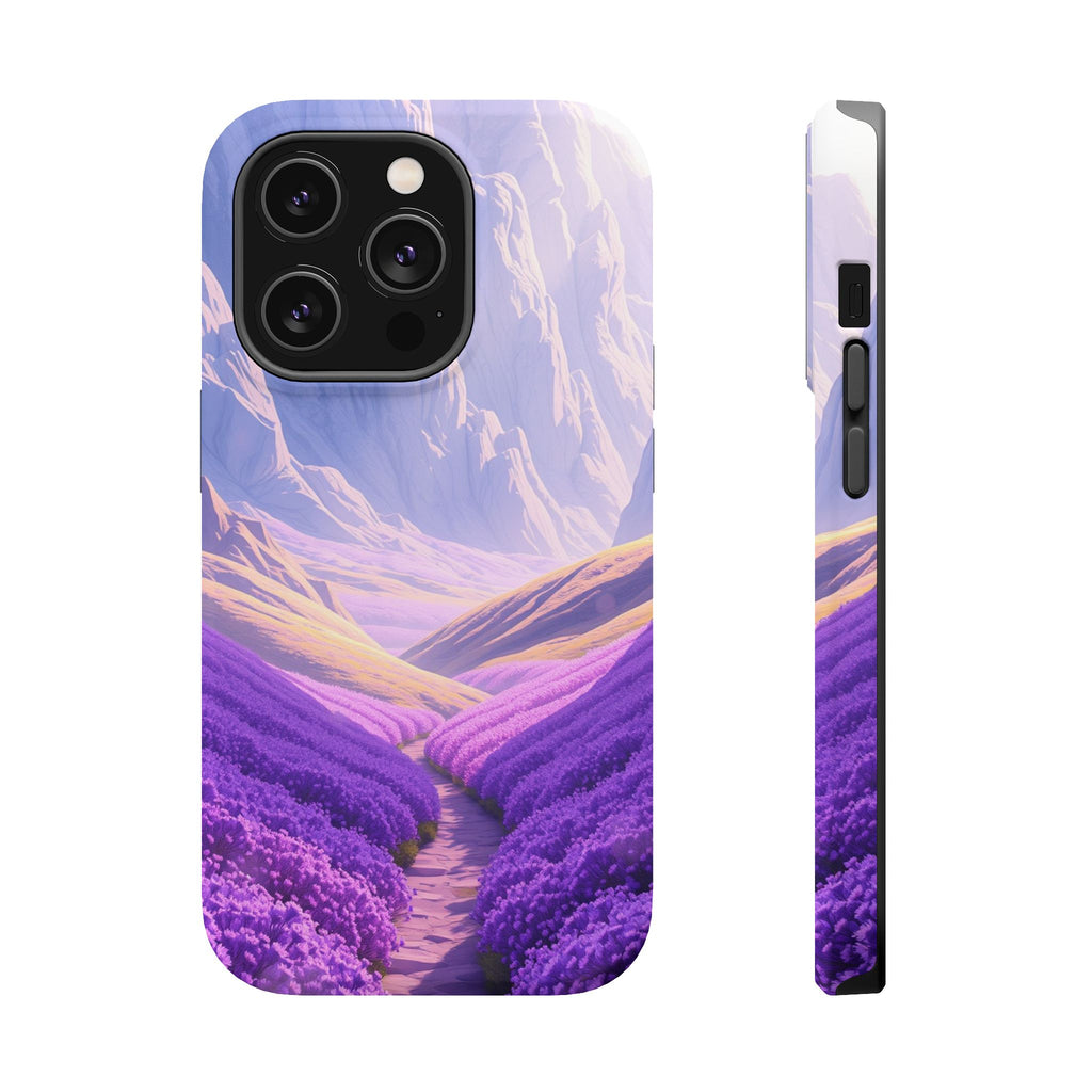 iPhone Lavender And Pearl Valley Floor Slim Everyday Designer Case · iPhone Case
