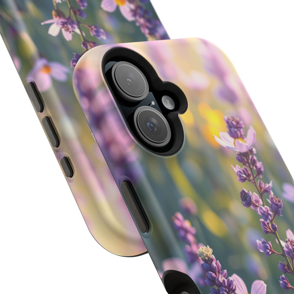 iPhone Lavender And Pearl Wildflower Field Slim iPhone Everyday · iPhone Case