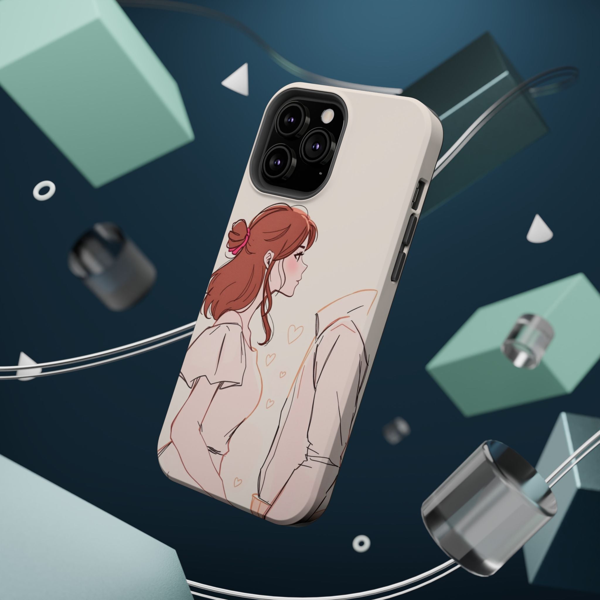 iPhone Serene Main Character Moment Design Slim Everyday Designer Case · iPhone