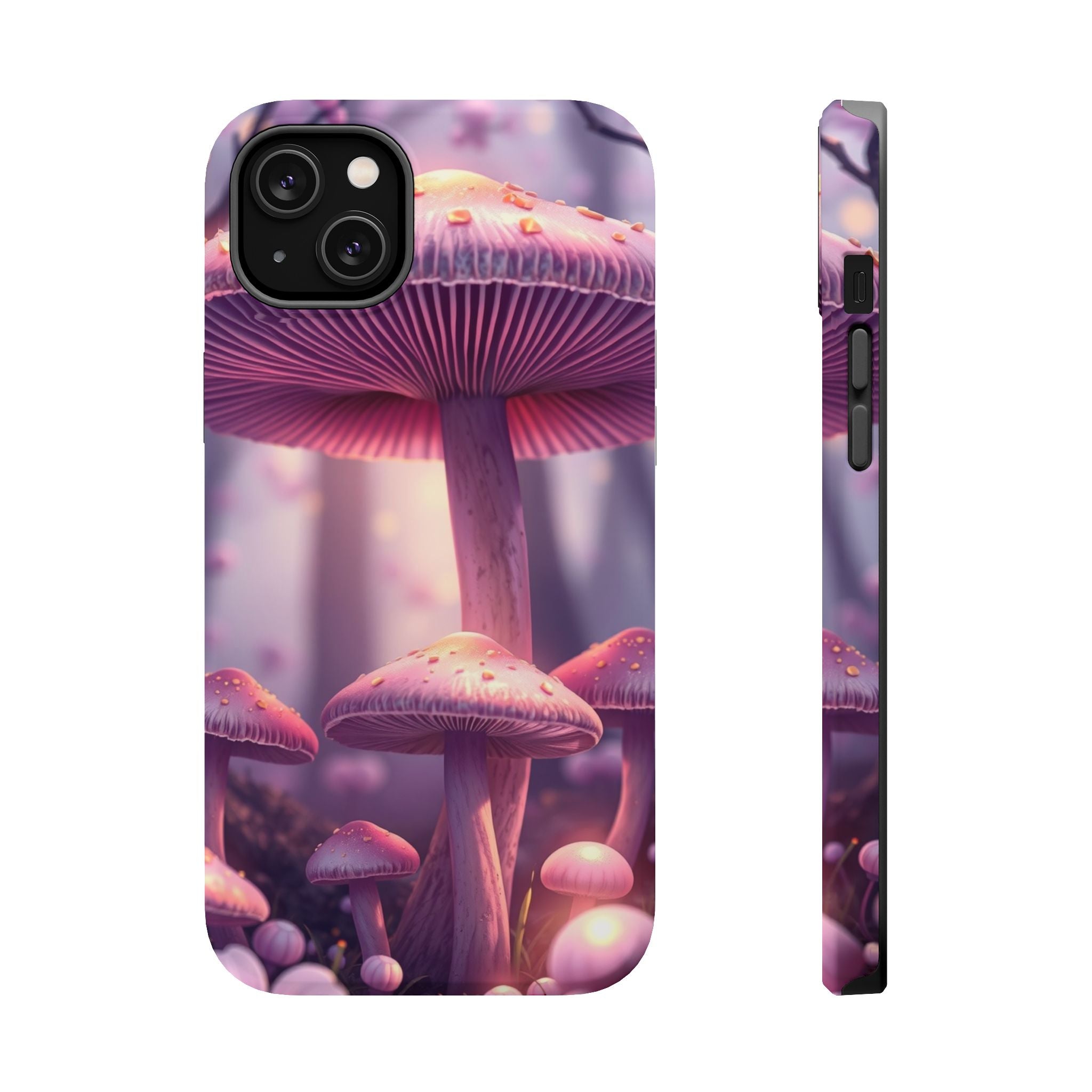 iPhone Earthy Mushroom Forest Design Slim Everyday Designer Case · iPhone Case