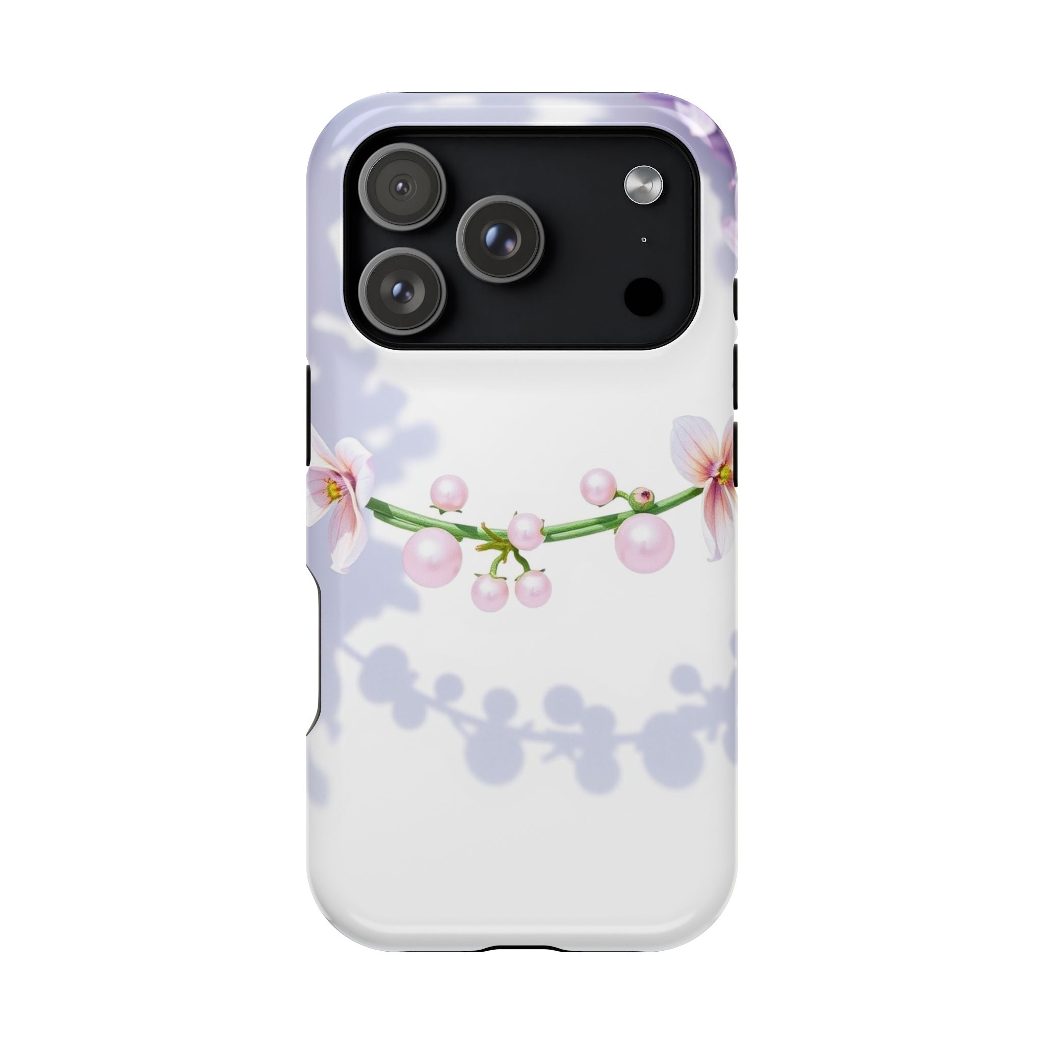 iPhone Vibrant Floral Crown Design Clean Minimal Snap Cas Slim Snap Case · iPhon