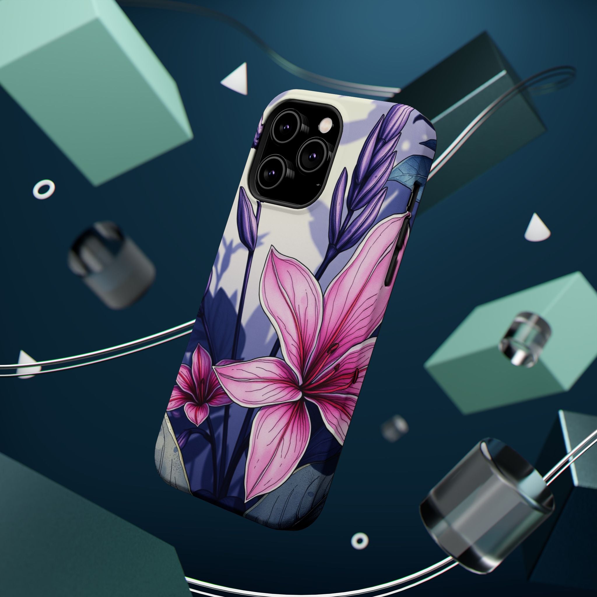 iPhone Jungle Floral Bold Art Slim Everyday Designer Case · iPhone Case