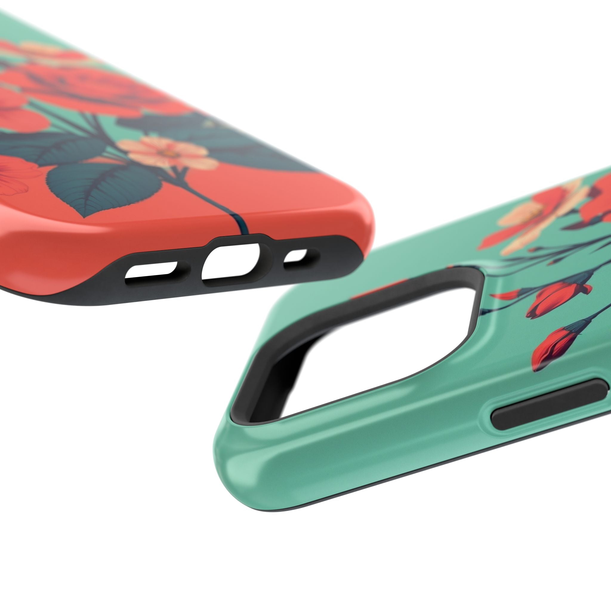 iPhone Pin-up Floral Cinematic Art Bold Modern Everyday Snap Case · iPhone Case