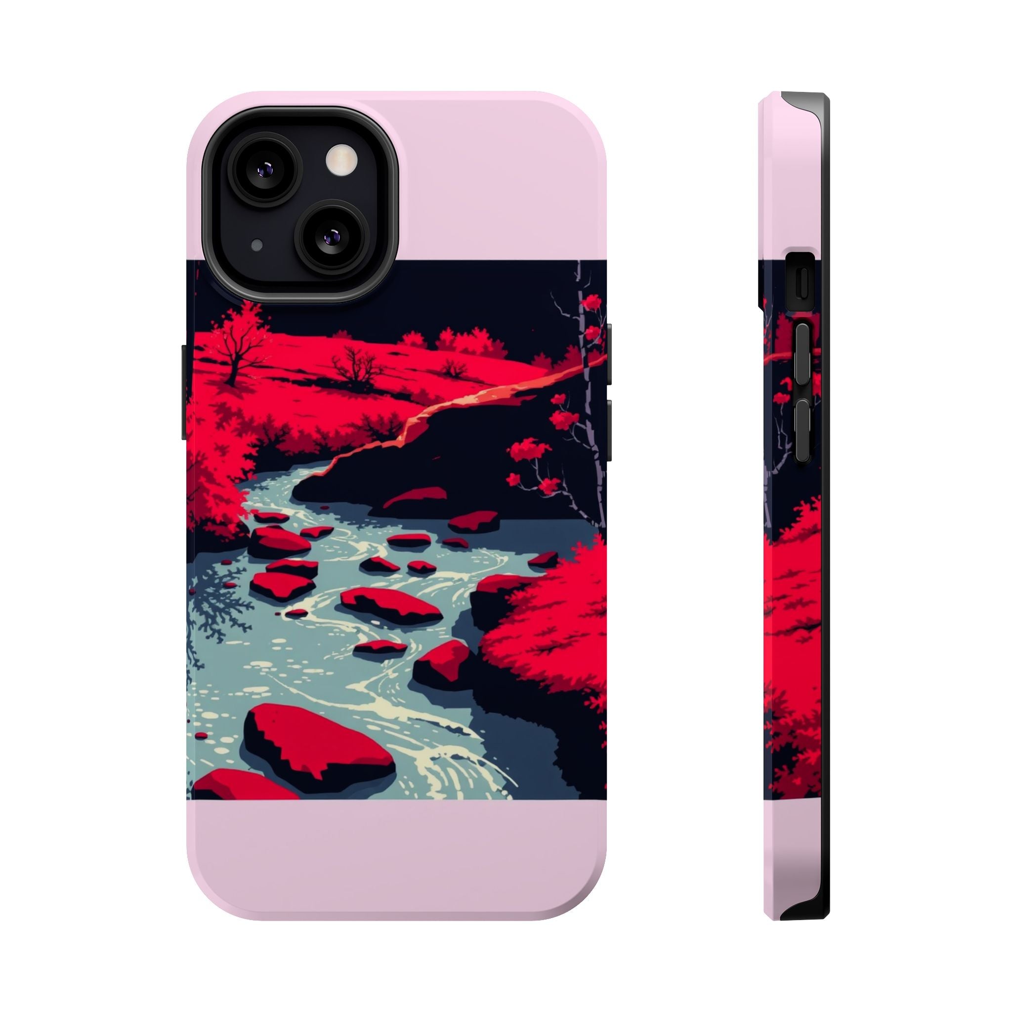iPhone Spring Creek Cinematic Art 13 Slim Everyday Designer Case · iPhone Case