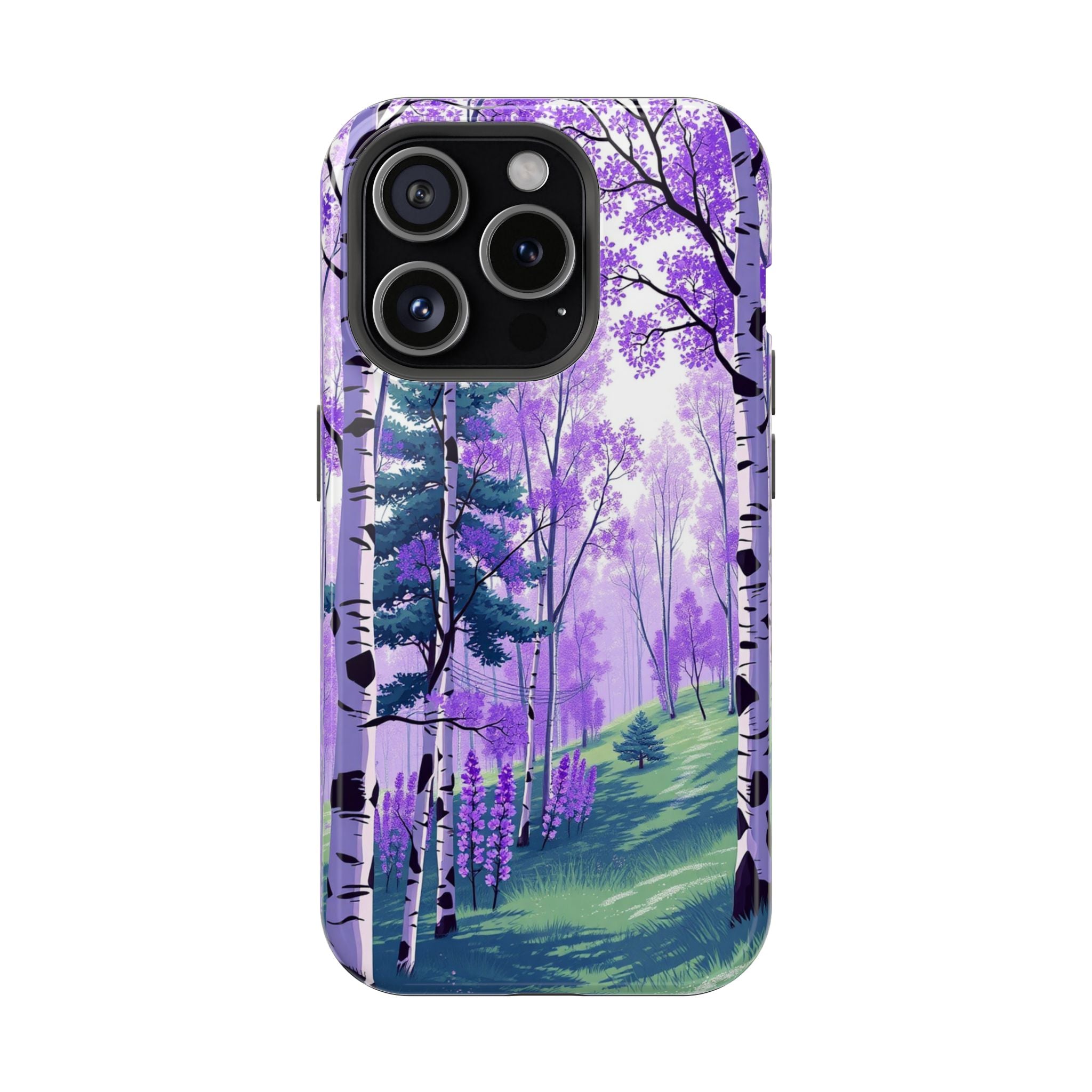 iPhone Birch Grove Electric Art Slim Everyday Designer Case · iPhone Case