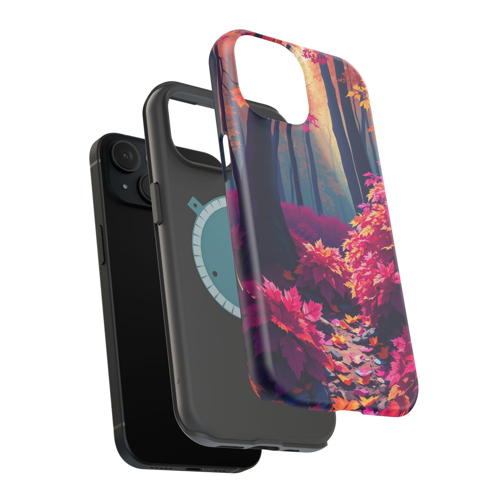 iPhone Earthy Autumn Forest Floor Design Slim Everyday iPhone Designer · iPhone