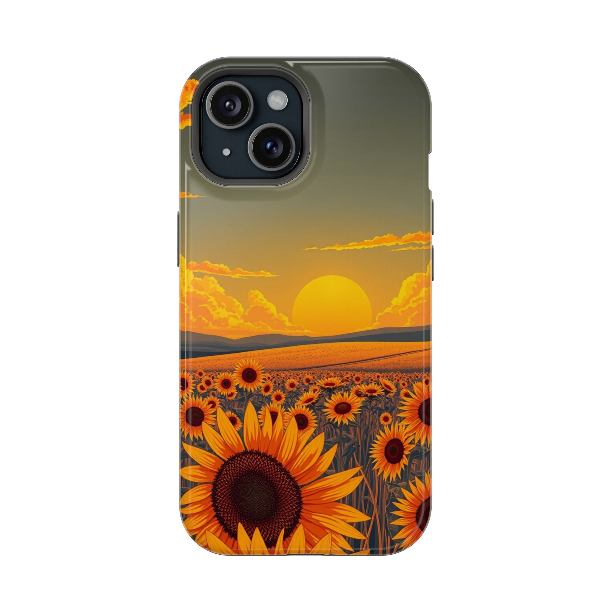 iPhone Vibrant Sunflower Prairie Design Slim Everyday iPhone Designer · iPhone C