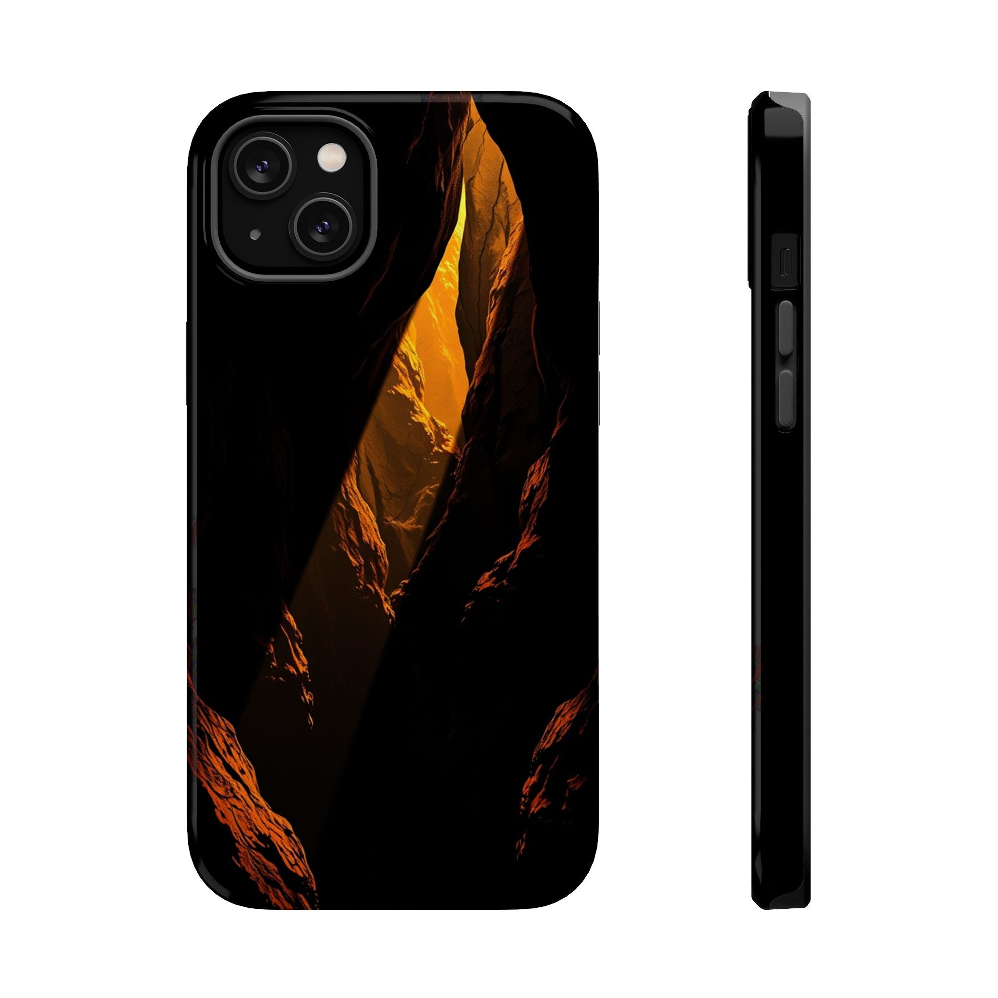 iPhone Chromatic Aberration Dark Gothic Ink Slim iPhone Everyday · iPhone Case
