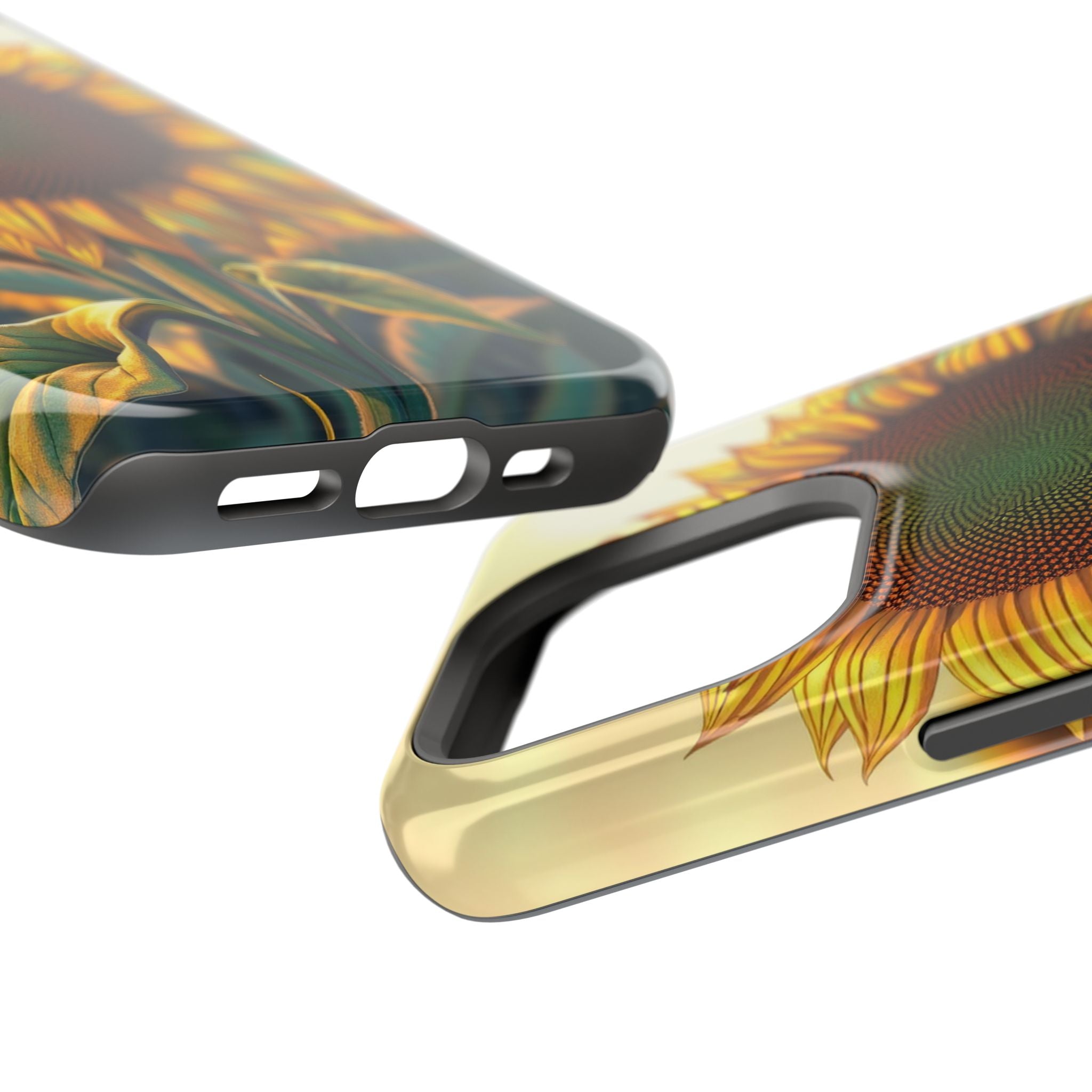 iPhone Sunflower Prairie Bold Art Bold Modern Everyday Snap Case · iPhone Case