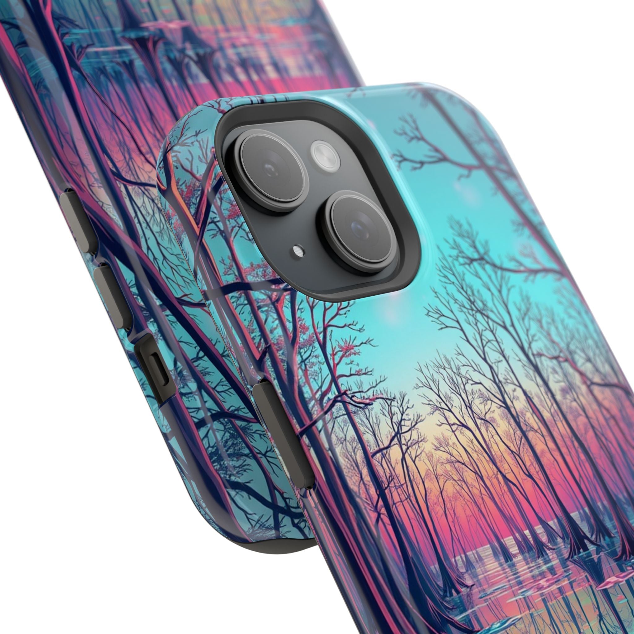 iPhone Cypress Swamp Holographic Iridescent Slim iPhone Everyday · iPhone Case