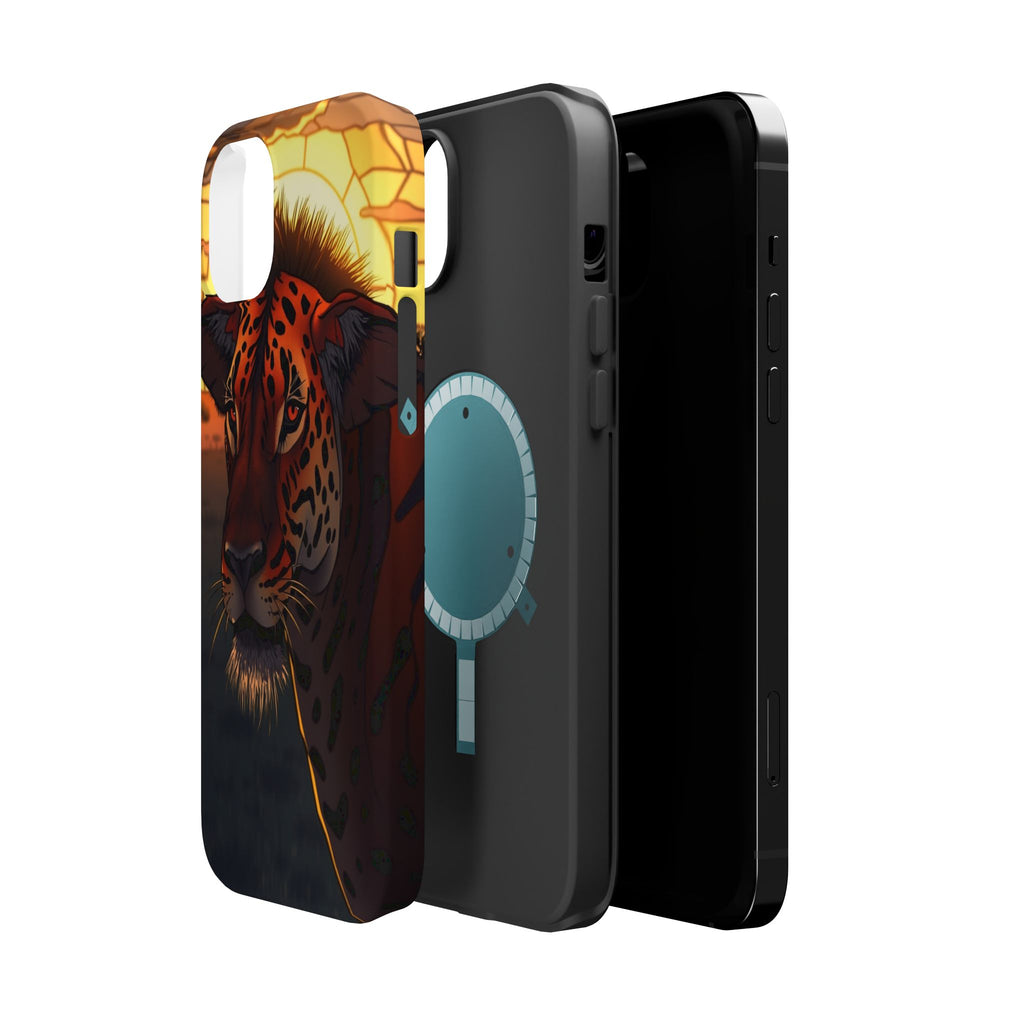 iPhone Savanna Horizon Stained Glass Slim Everyday Designer Case · iPhone Case