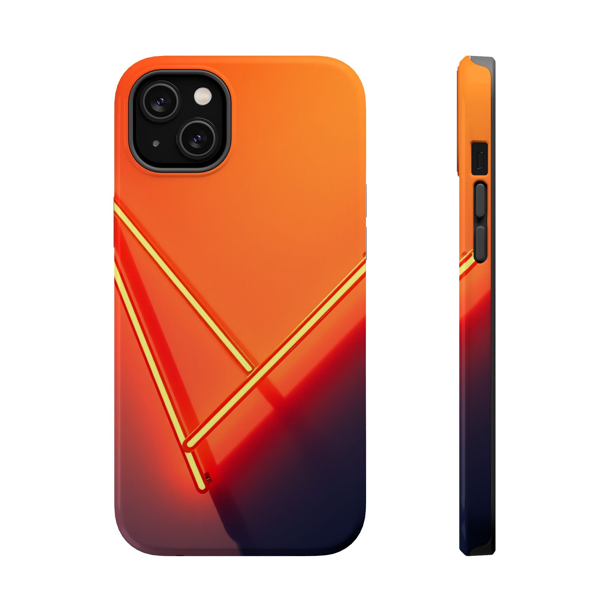 iPhone Neon Geometry Vibrant Watercolor Slim Everyday iPhone Designer · iPhone C