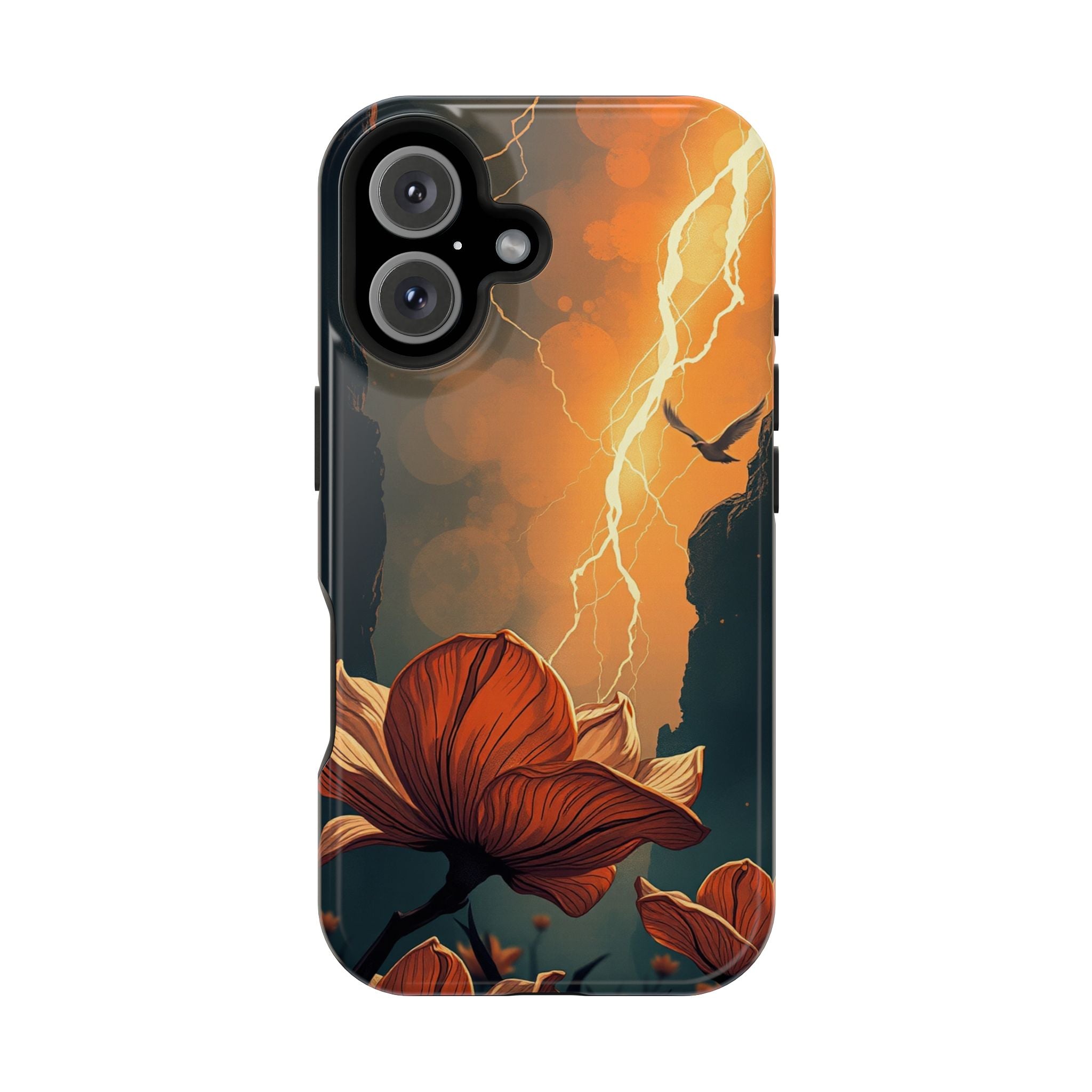iPhone Vibrant Petal Storm Design Bold Modern Everyday Snap Case · iPhone Case