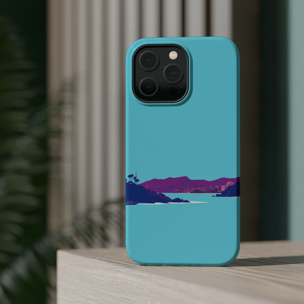 iPhone Hibiscus Coast Mystic Art Bold Modern Everyday Snap Case · iPhone Case