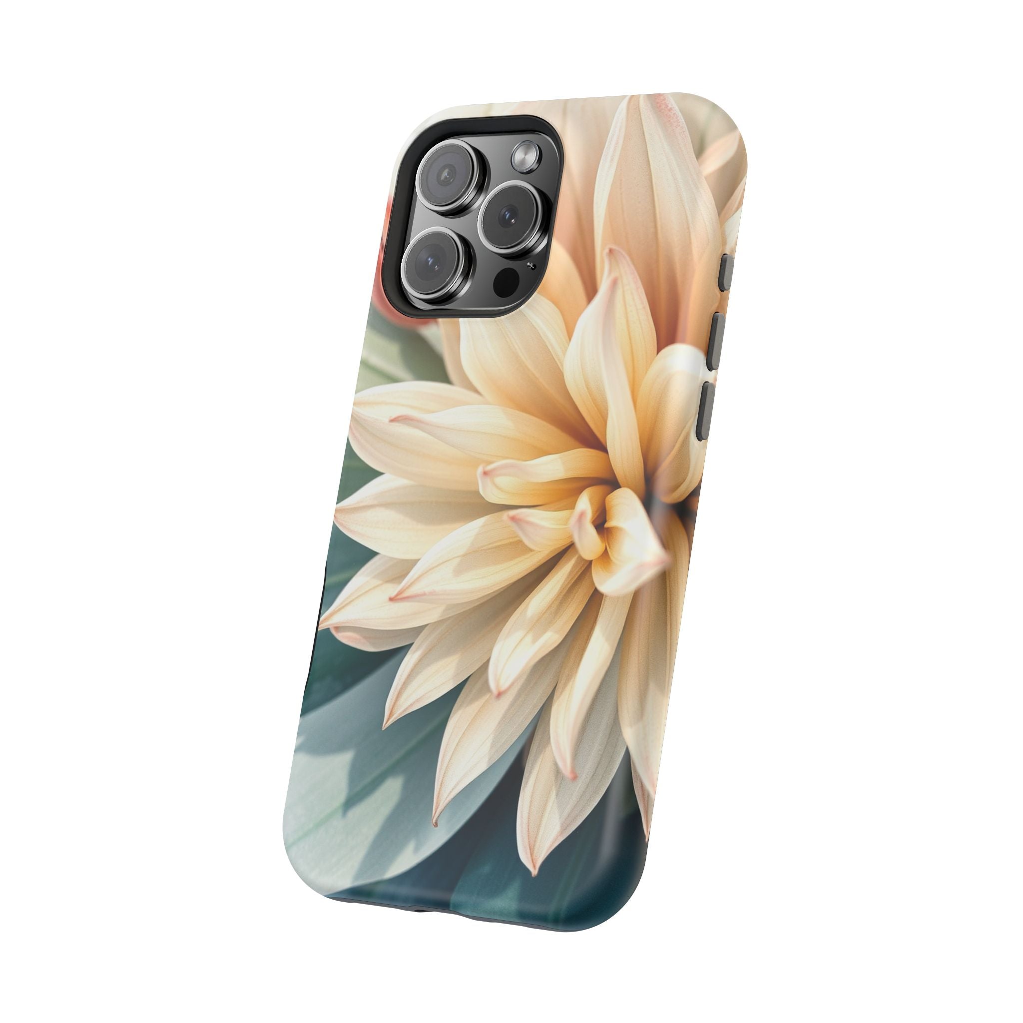 iPhone Neon Floral Radiant Design Clean Minimal Snap Case · iPhone Case