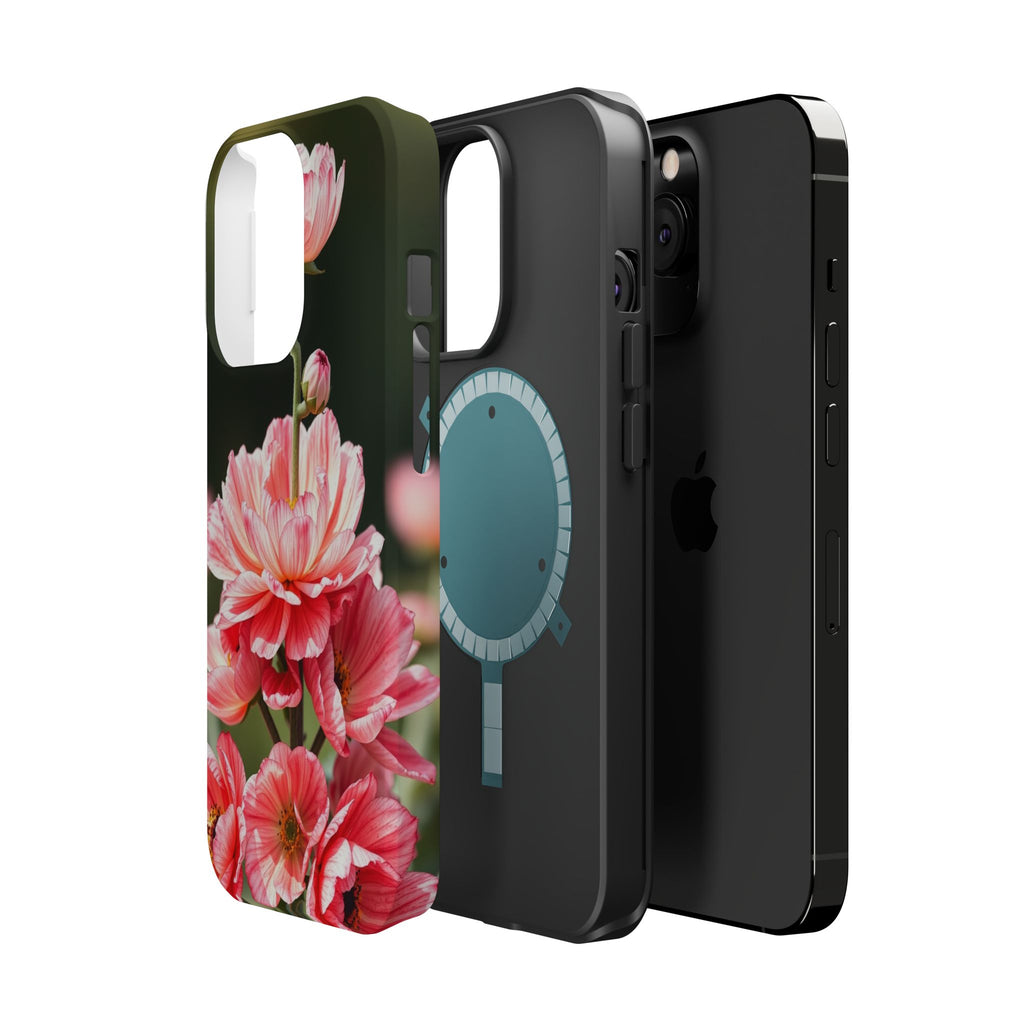 iPhone Ranunculus Stack Vibrant Watercolor Slim Snap Case · iPhone Case