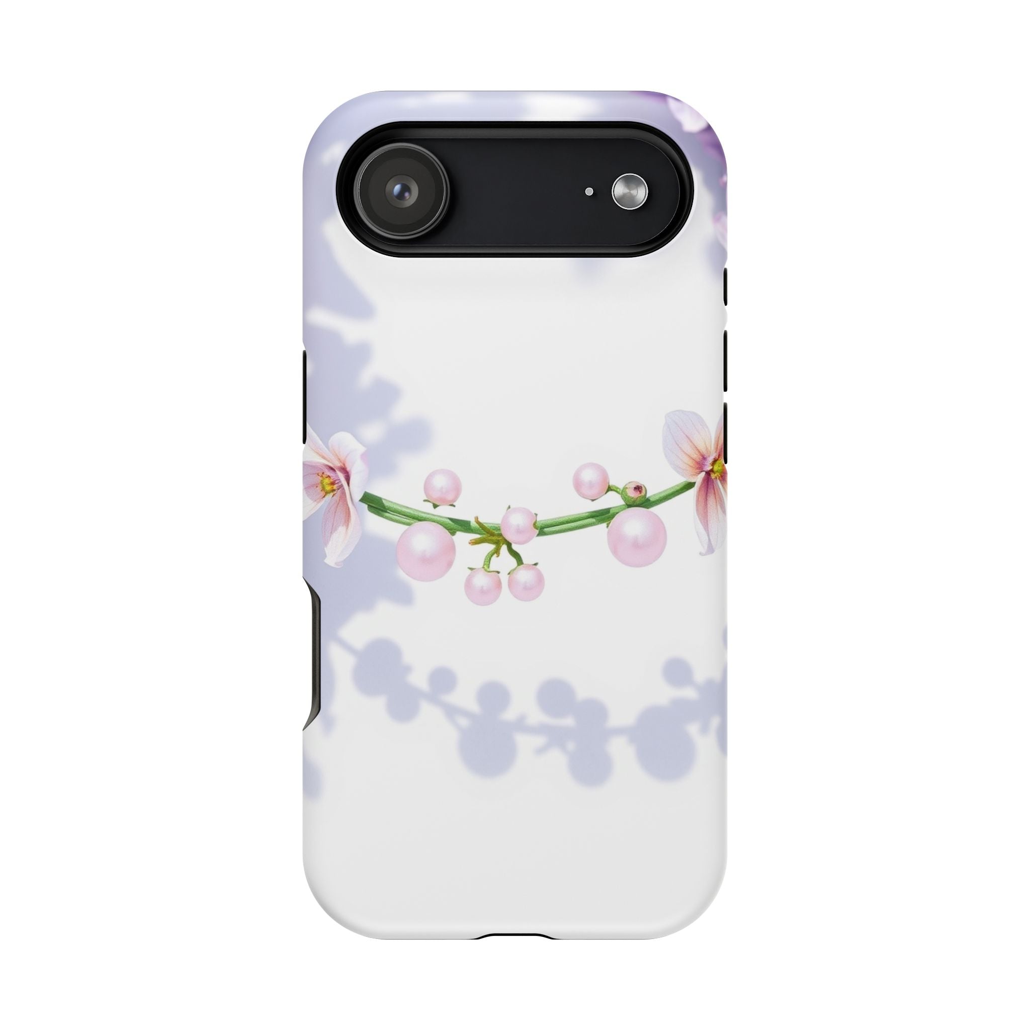 iPhone Vibrant Floral Crown Design Clean Minimal Snap Cas Slim Snap Case · iPhon