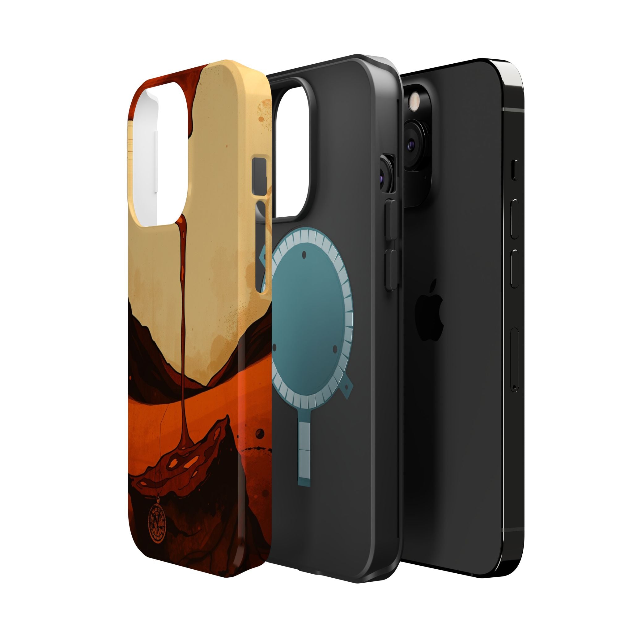 iPhone Ink Bleed Cinematic Art Slim Everyday Designer Case · iPhone Case