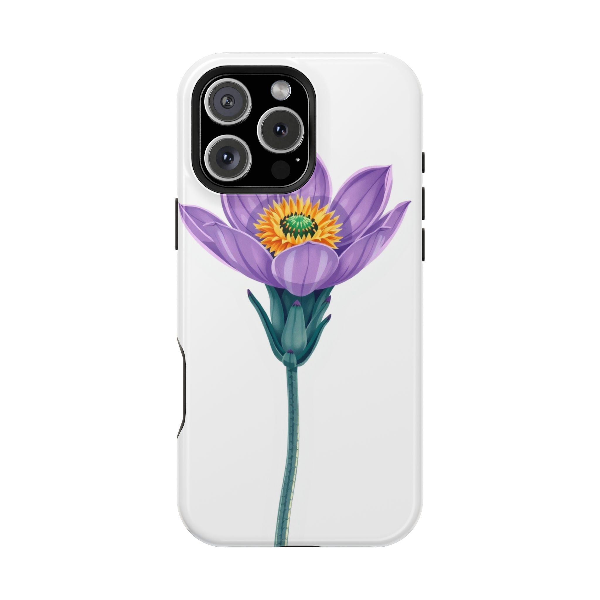 iPhone Indigo And Violet Desert Flower Slim Everyday Designer Case · iPhone Case