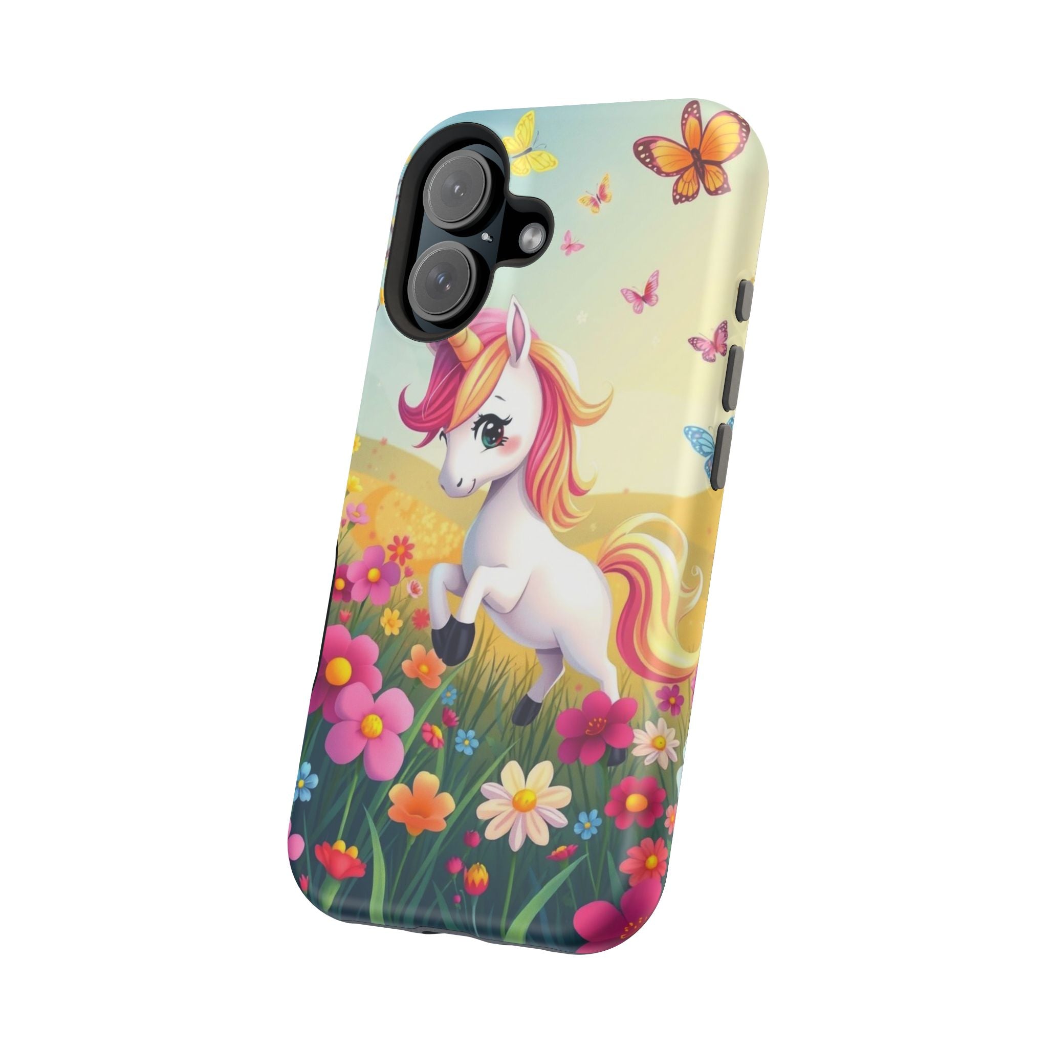 iPhone Magical Meadow Unicorn Kids Fun iPhone Phone Case Gift Slim · iPhone Case