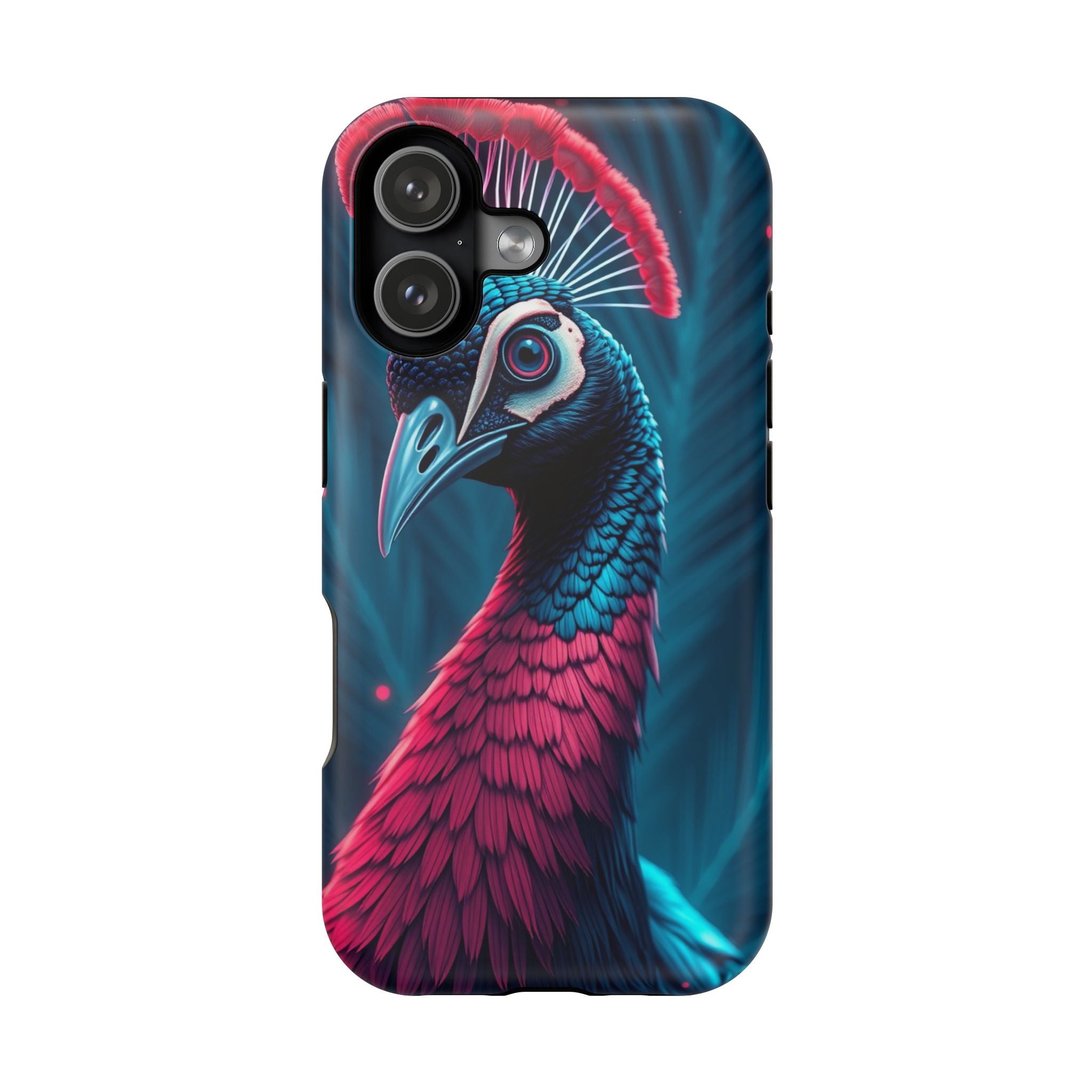 iPhone Nouveau Peacock Electric Art Slim Everyday Designer Case · iPhone Case