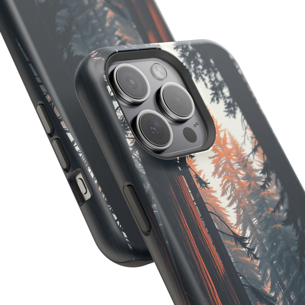 iPhone Redwood Forest Bold Art 18 Bold Modern Everyday Snap Case · iPhone Case
