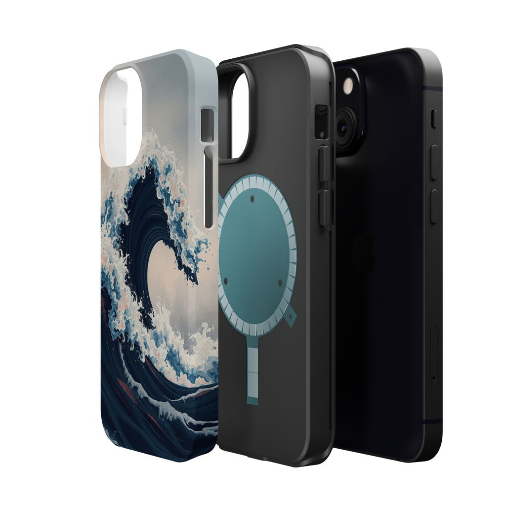 iPhone Ocean Wave Crash Grunge Distressed Slim iPhone Everyday Designer · iPhone