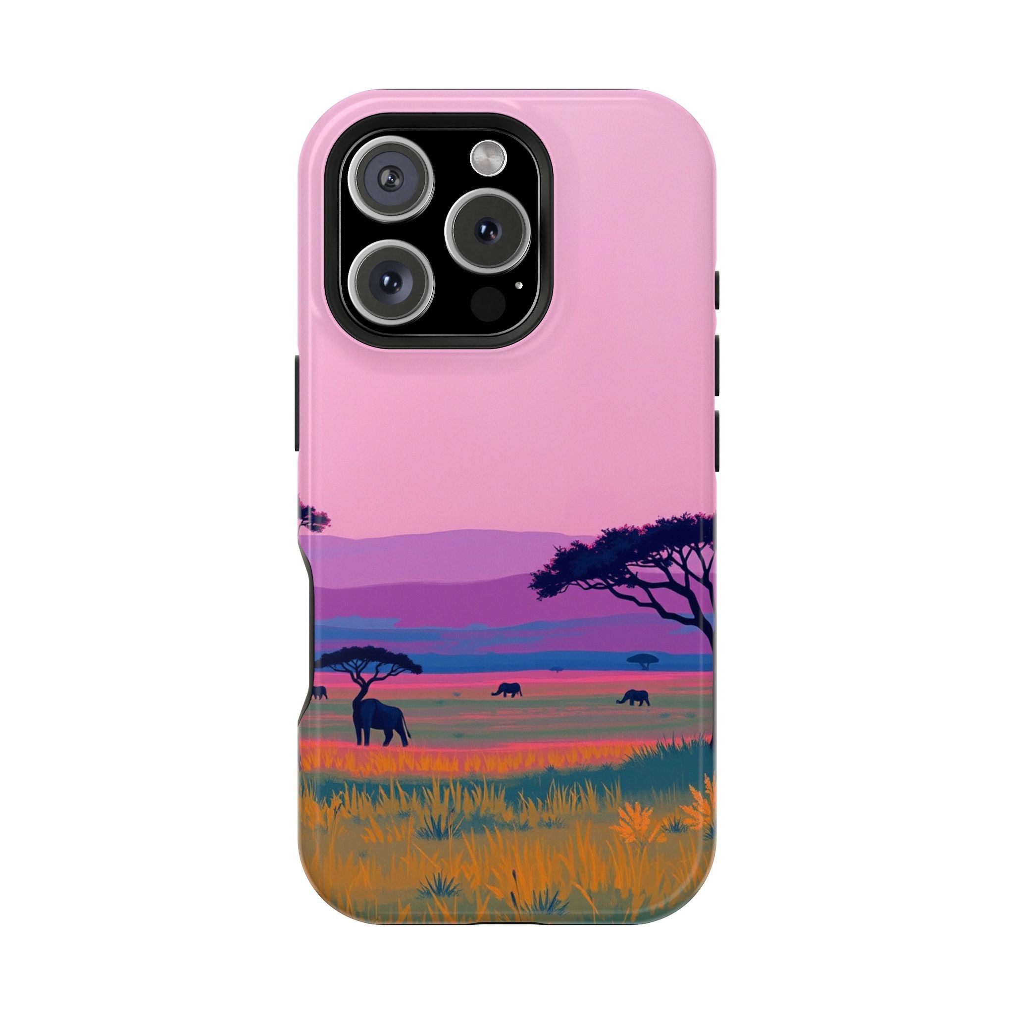 iPhone Savanna Horizon Electric Art Slim Everyday Designer Case · iPhone Case