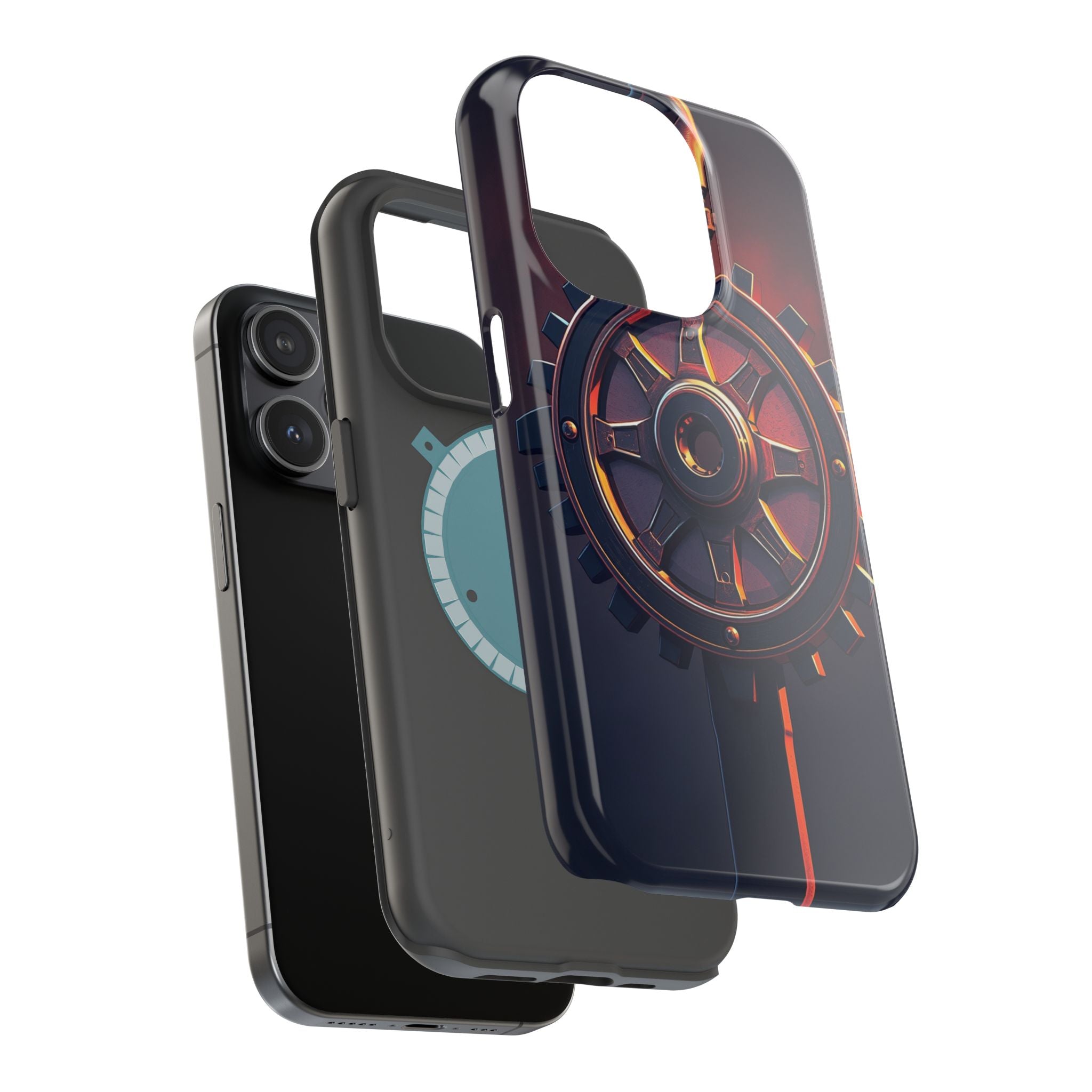 iPhone Rotary Electric Art Phone Bold Modern Everyday Snap Case · iPhone Case