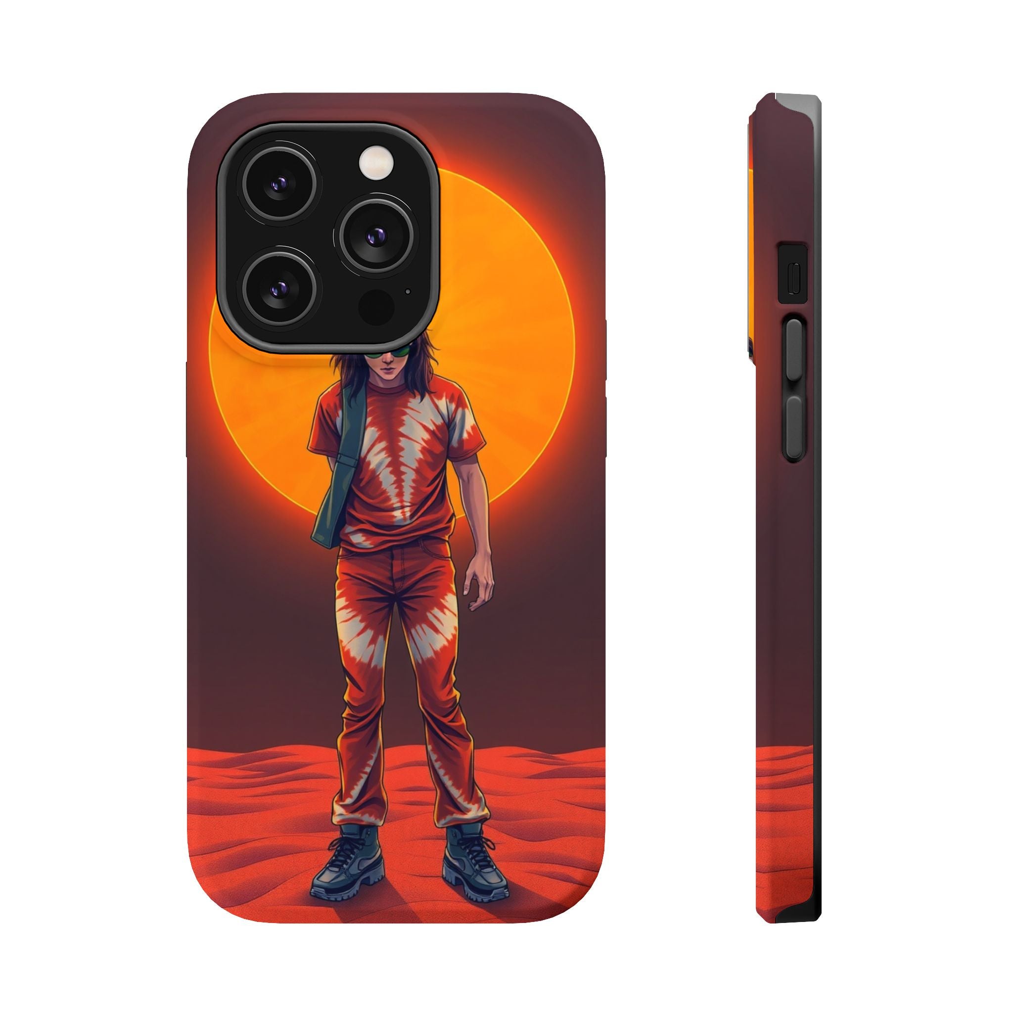 iPhone Tie-Dye 60s Enchanted Art Bold Modern Everyday Snap Case · iPhone Case
