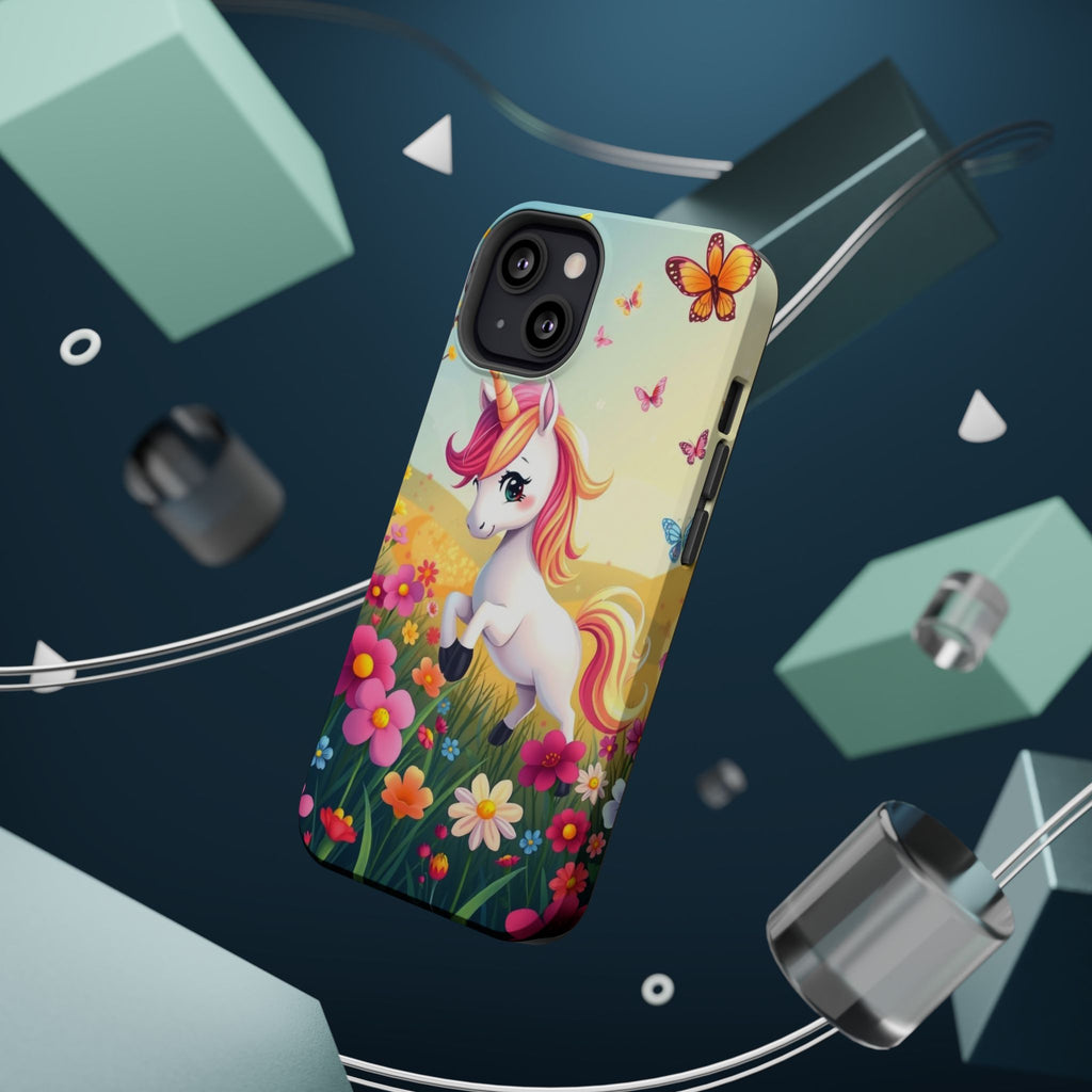 iPhone Magical Meadow Unicorn Kids Fun iPhone Phone Case Gift Slim · iPhone Case