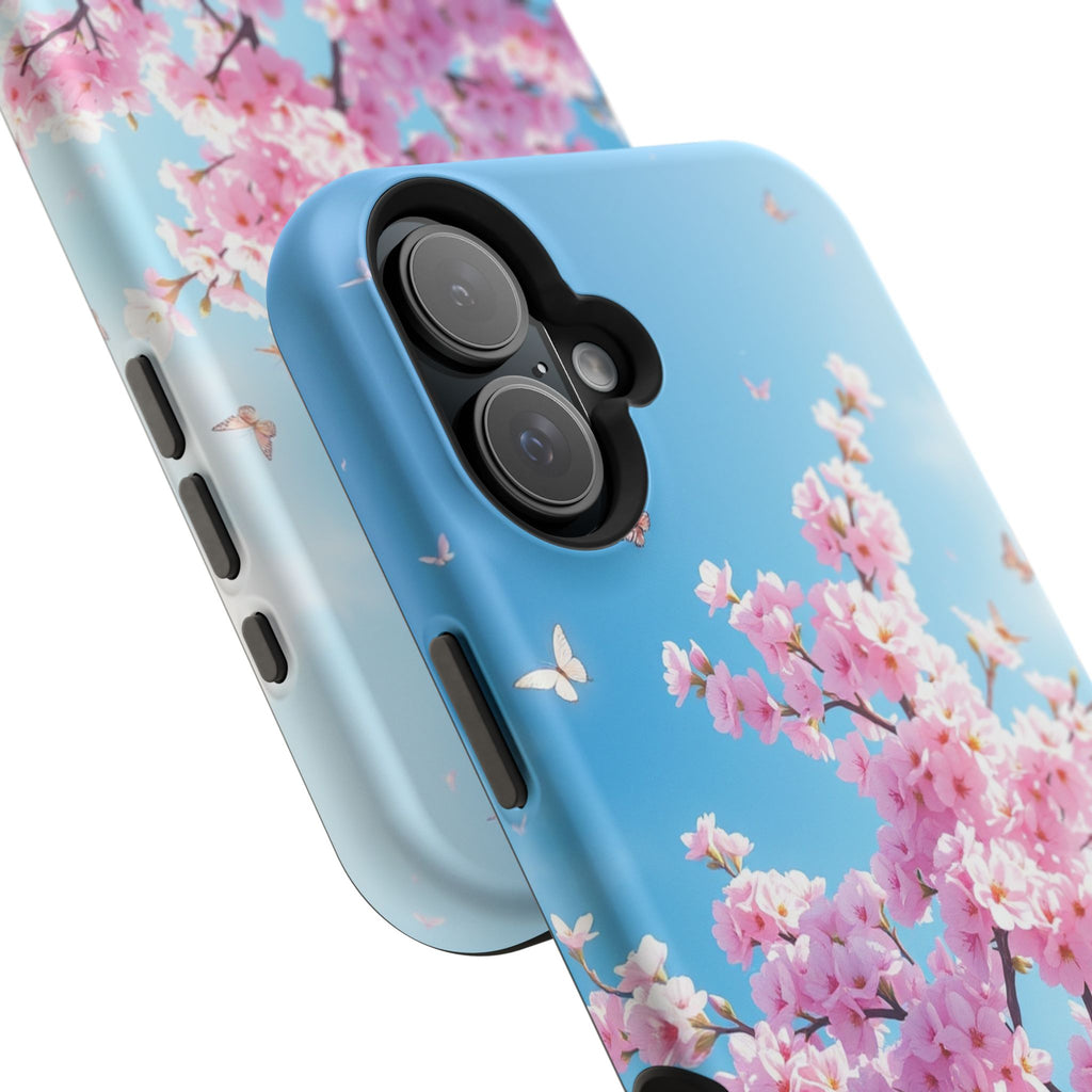 iPhone Cherry Blossom Floral Slim Everyday Designer Case · iPhone Case