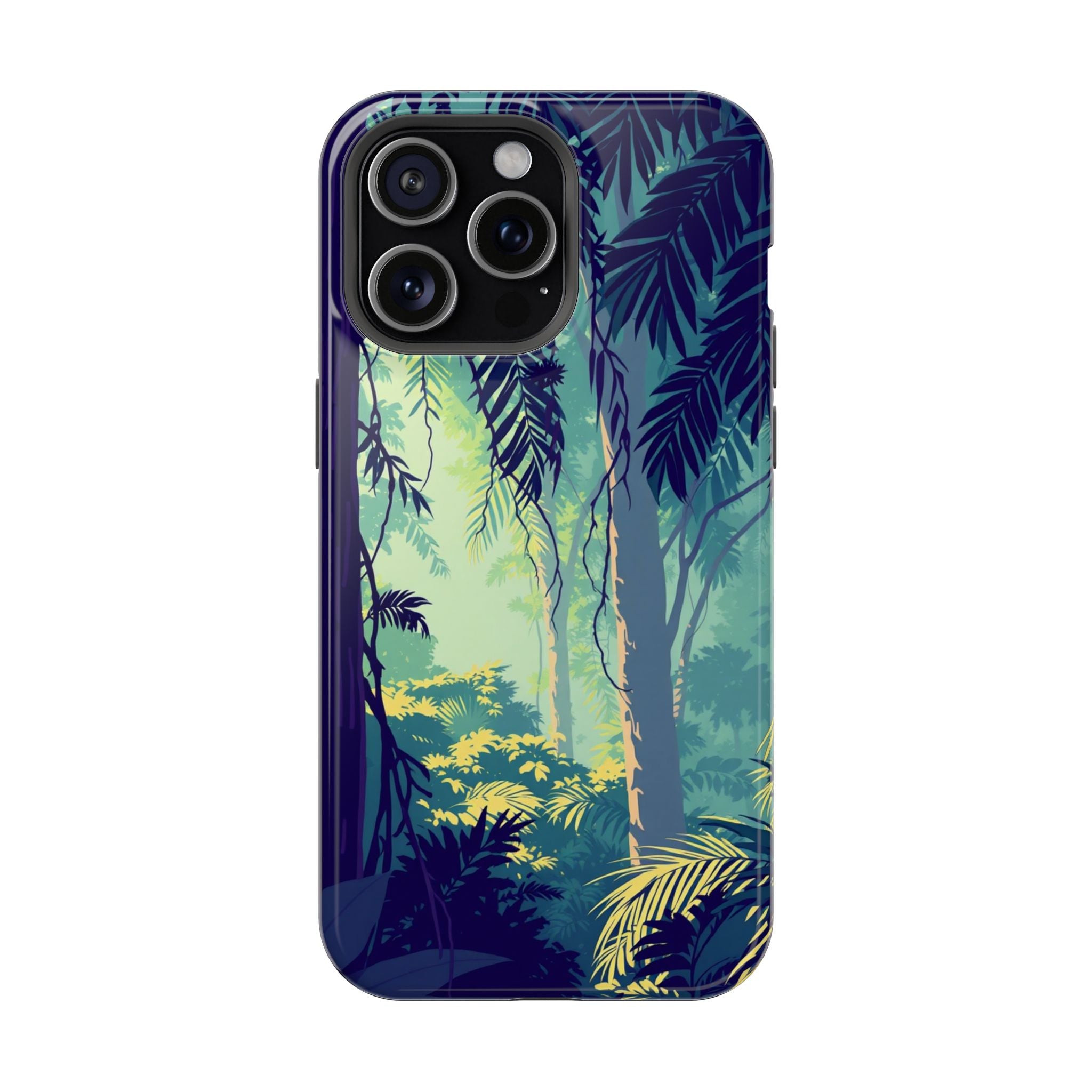 iPhone Mint And Blush Rainforest Canopy Slim Everyday iPhone Designer · iPhone C