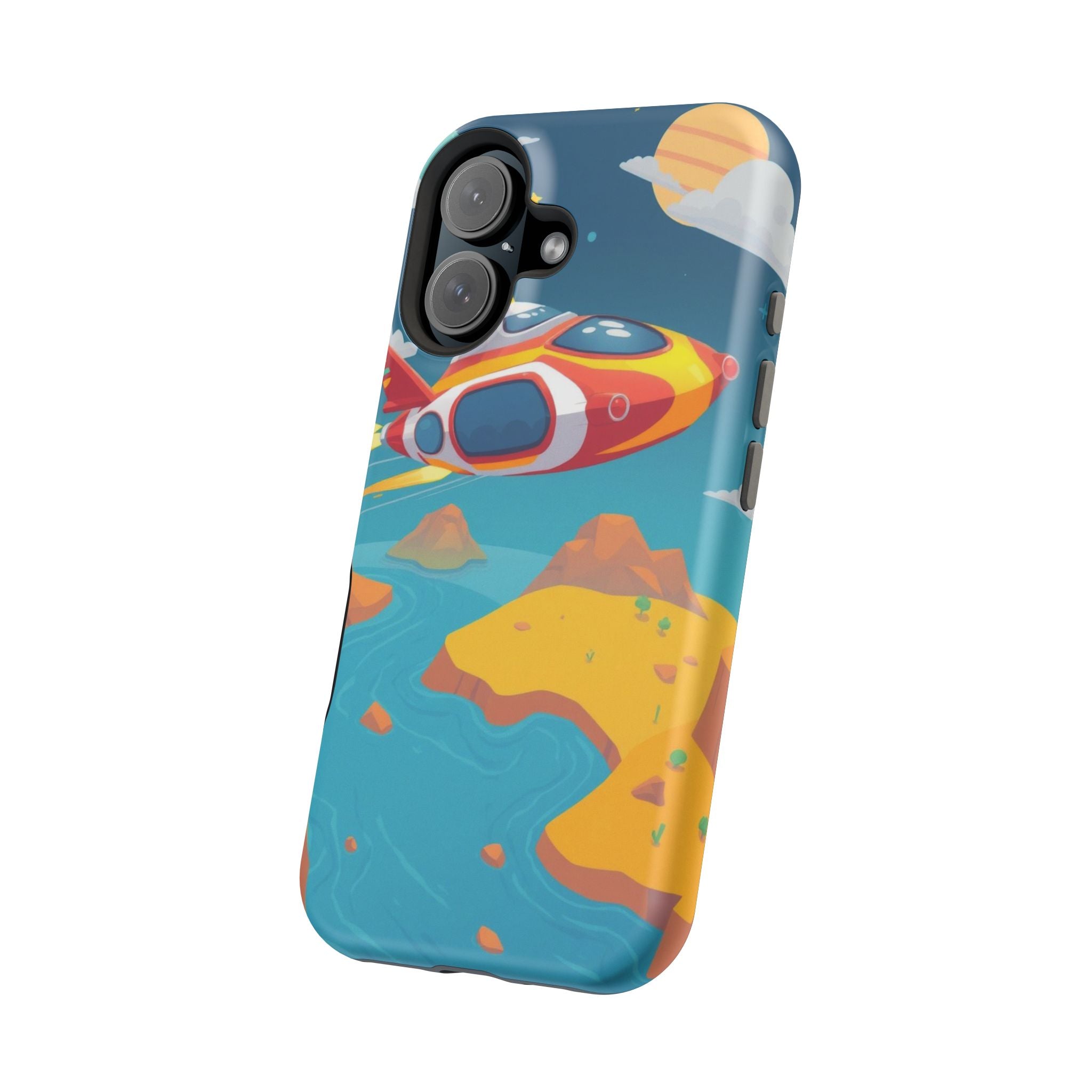 iPhone Hovercraft Glide Kids Fun Clean iPhone Phone Case Gift Minimal · iPhone C