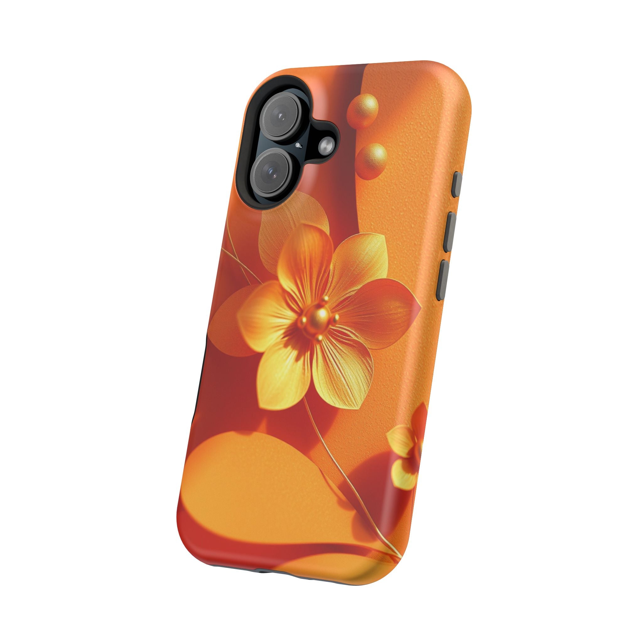 iPhone Floral Geometric Gold Foil Luxury Slim Everyday iPhone Designer · iPhone