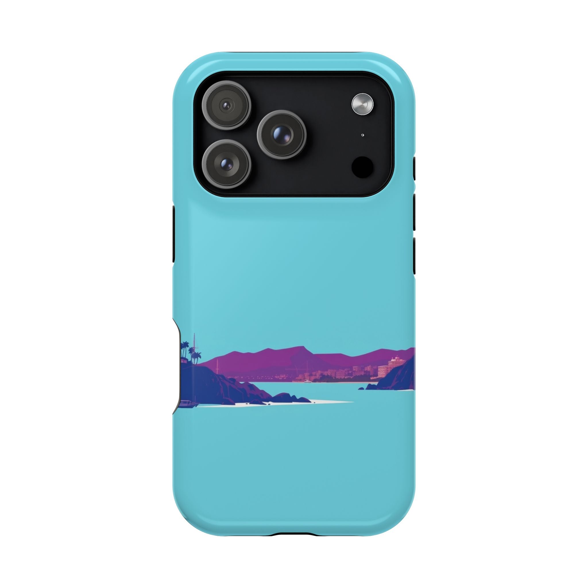 iPhone Hibiscus Coast Mystic Art Bold Modern Everyday Snap Case · iPhone Case