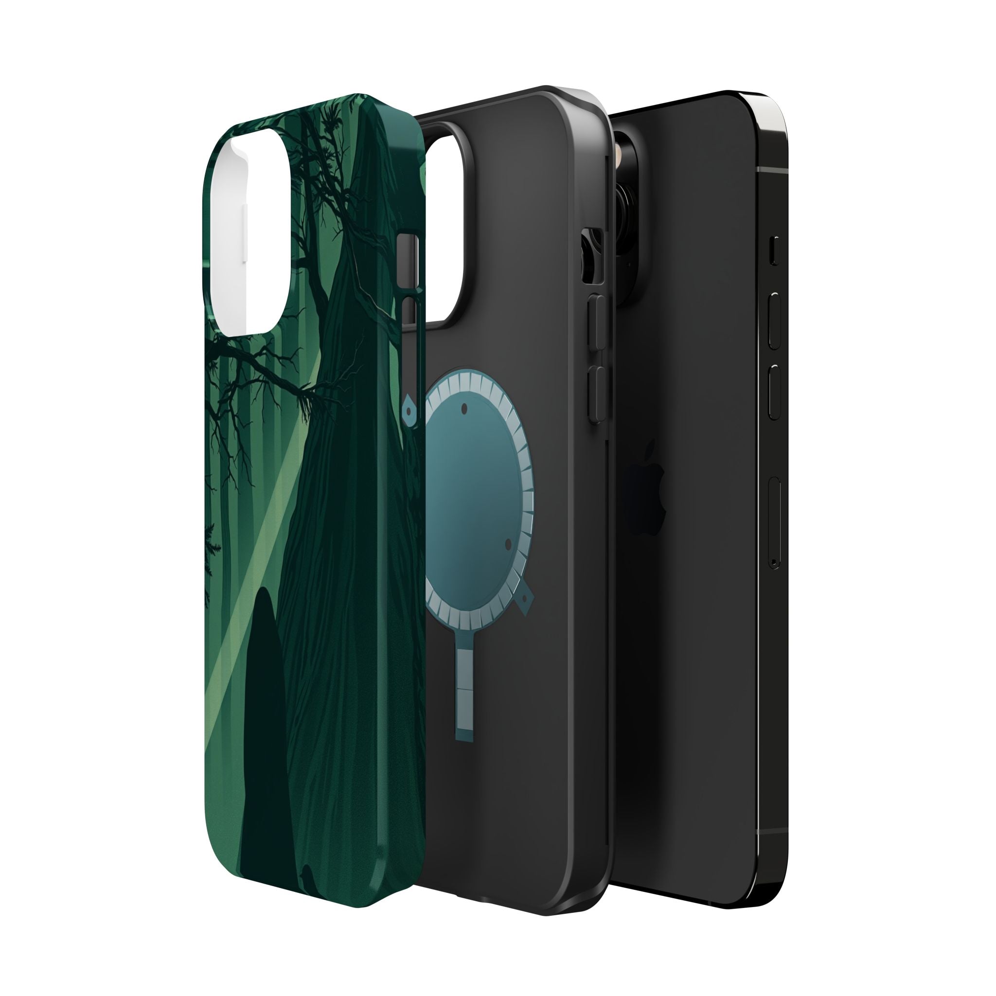 iPhone Sage And Ivory Dark Forest Spirits Slim Everyday Designer Case · iPhone C