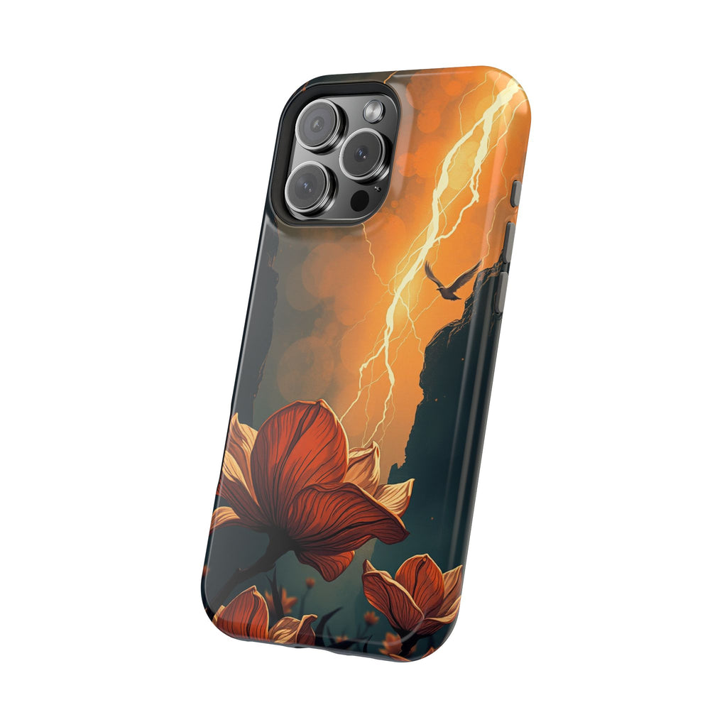 iPhone Vibrant Petal Storm Design Bold Modern Everyday Snap Case · iPhone Case