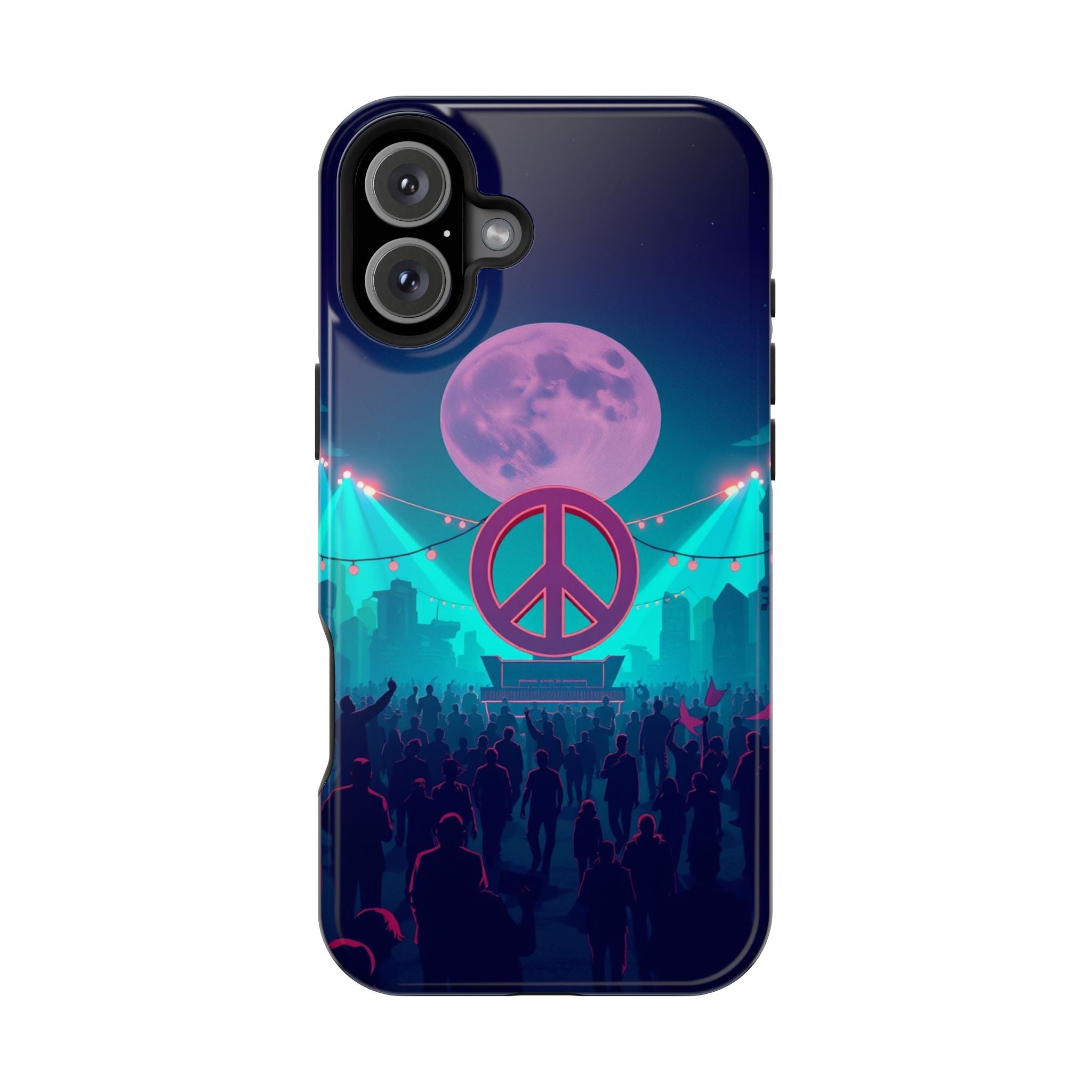 iPhone Woodstock Peace Mystic Art Bold Modern Everyday Snap Case · iPhone Case
