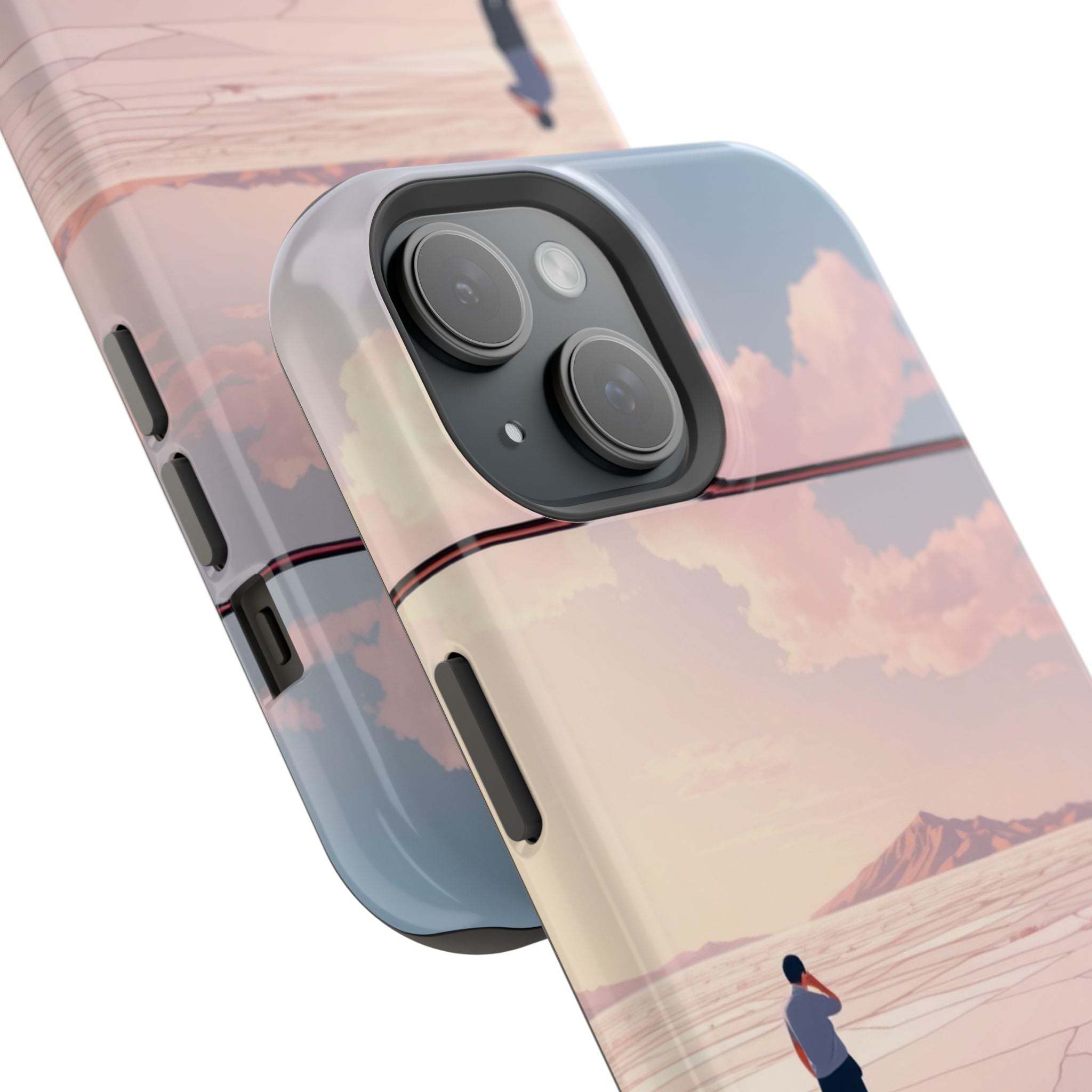 iPhone Salt Flat Mirror Stained Glass Slim Everyday Designer Case · iPhone Case