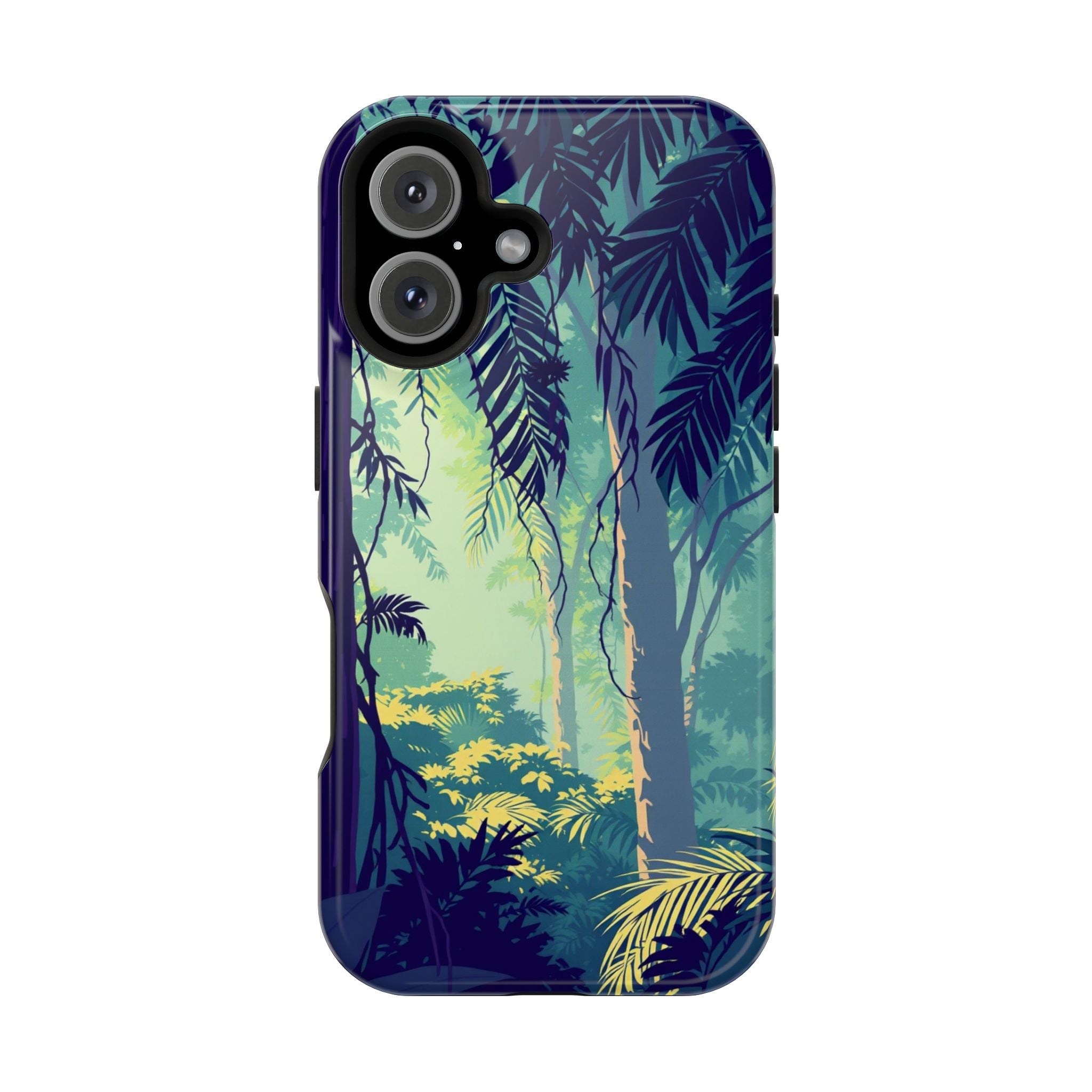 iPhone Mint And Blush Rainforest Canopy Slim Everyday iPhone Designer · iPhone C