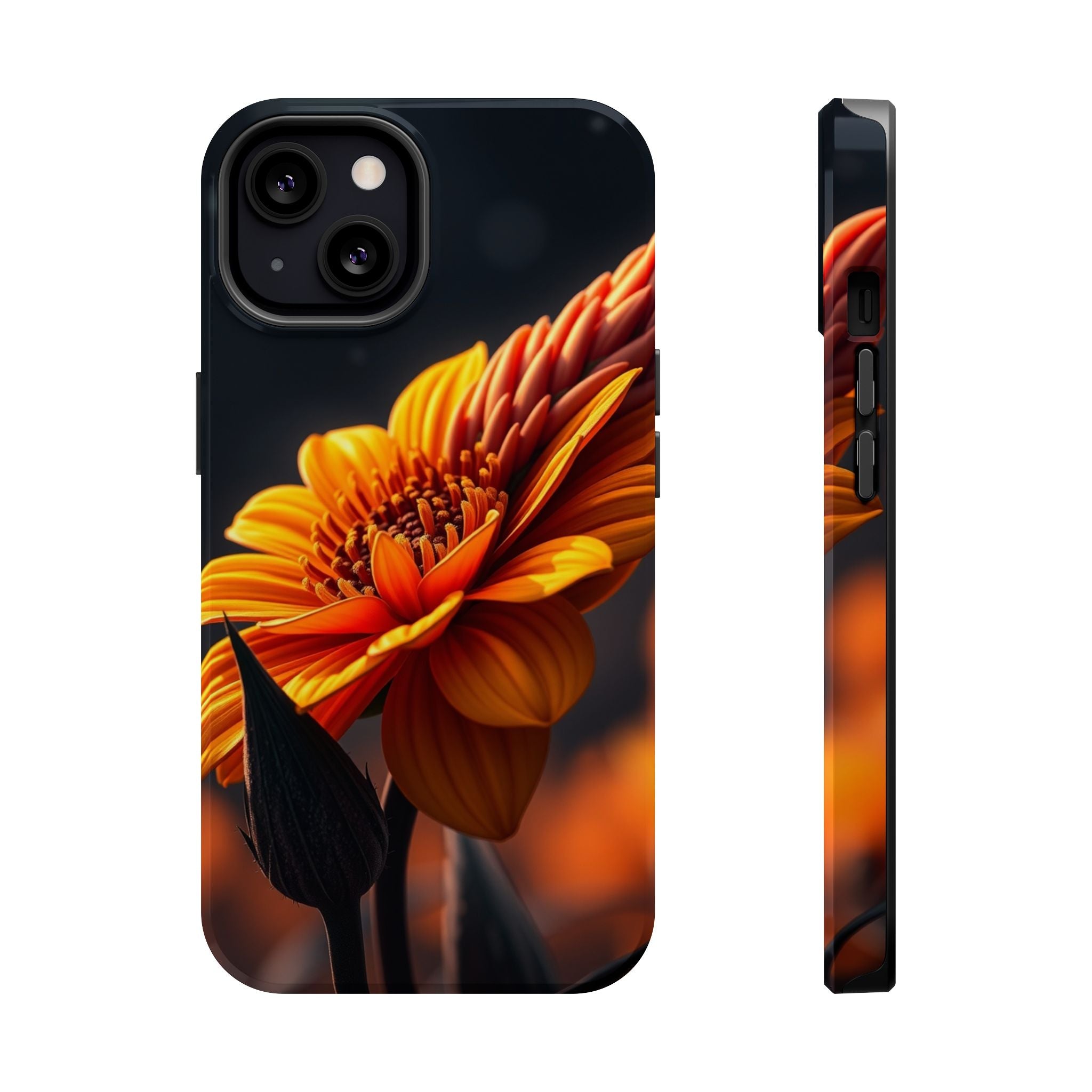 iPhone Mustard And Rust Night Bloomer Slim Everyday Designer Case · iPhone Case