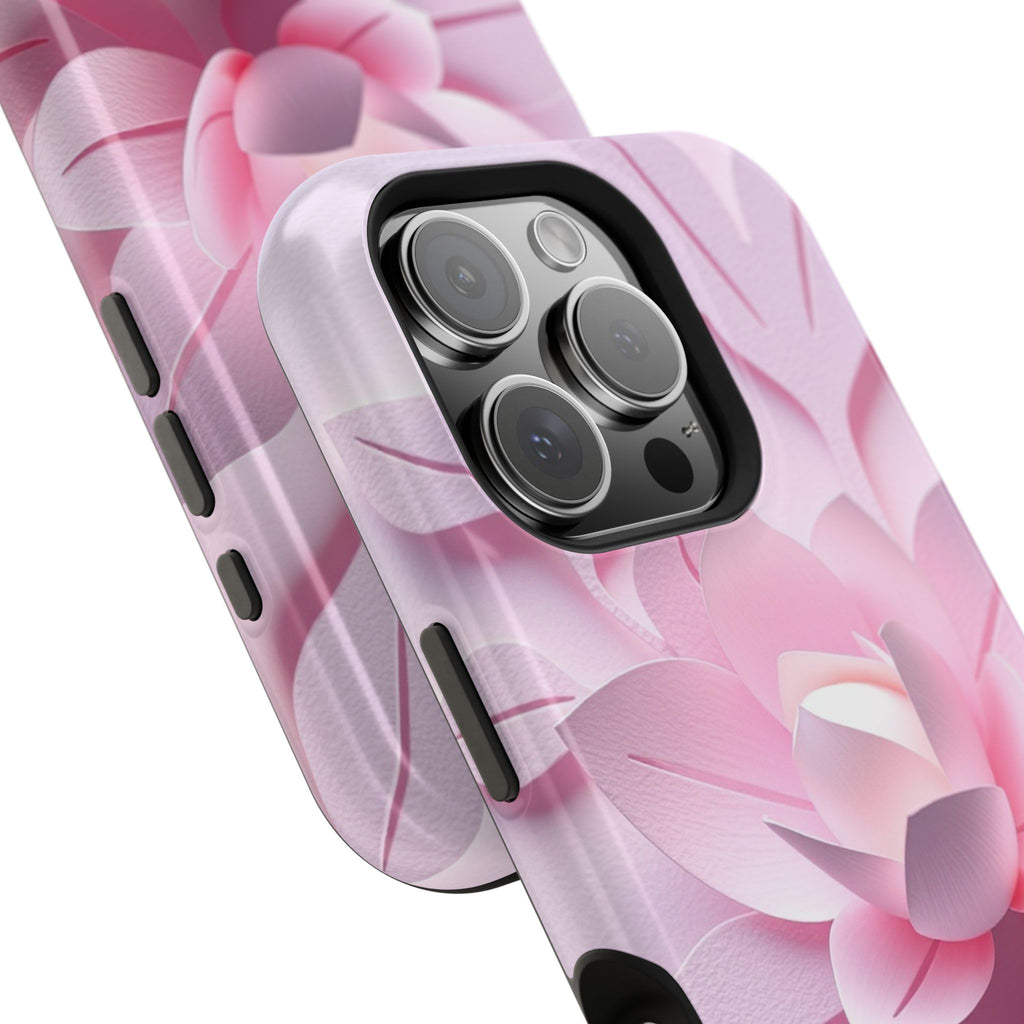 iPhone Floral Geometric Paper Cut Art Slim Everyday Designer Case · iPhone Case